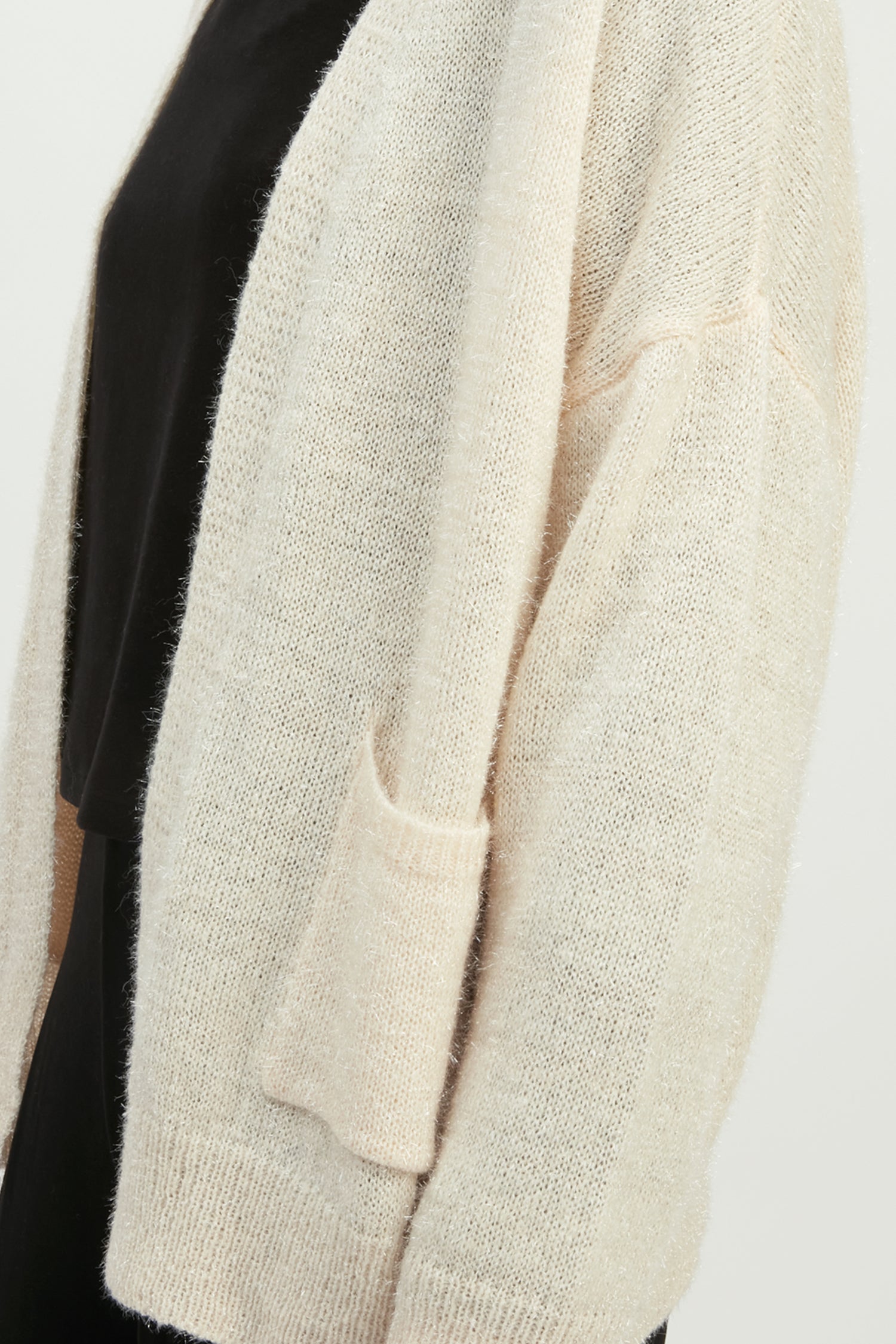 Shiny Feather Cardigan