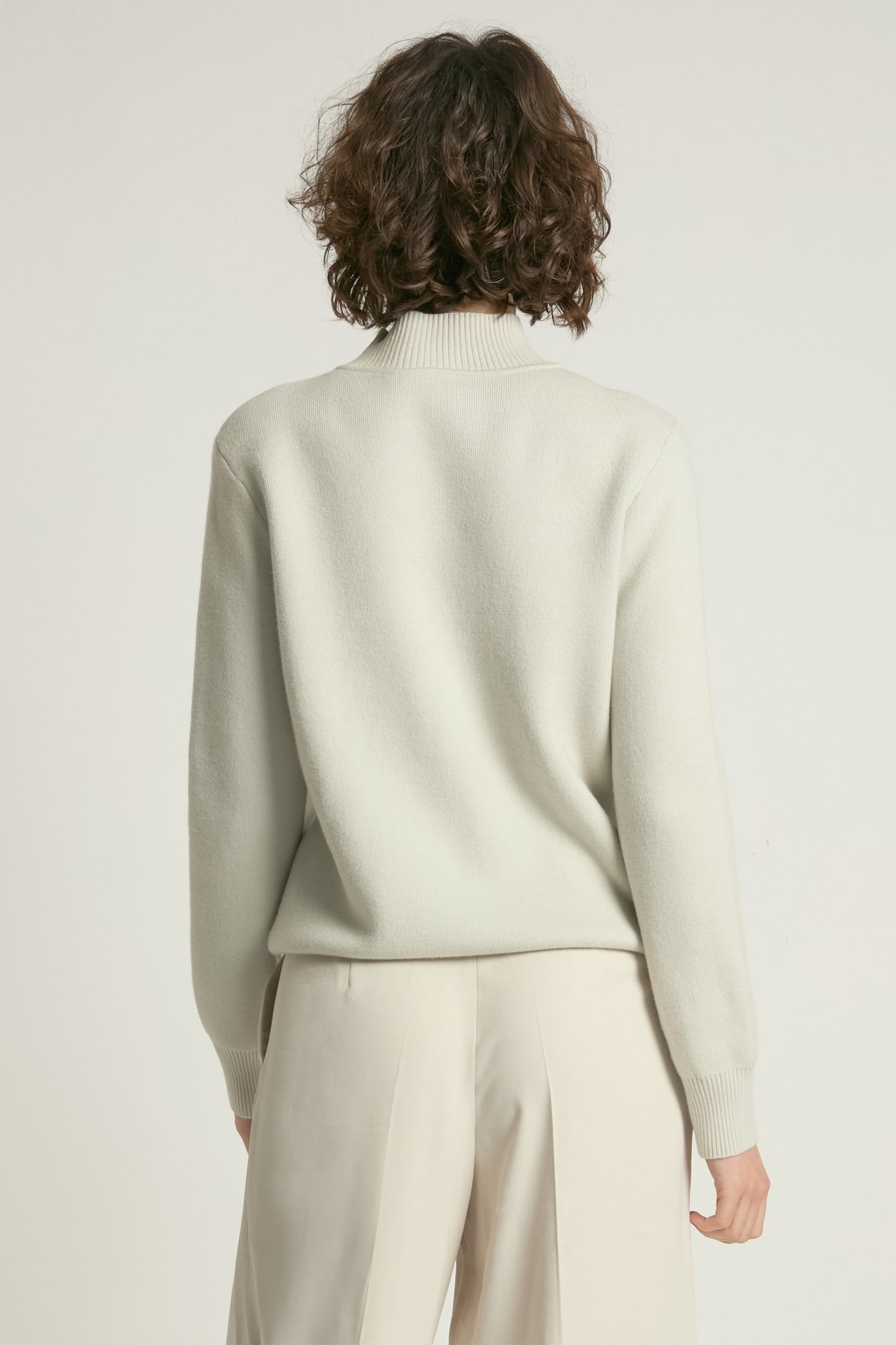 Thermal Mockneck Sweater