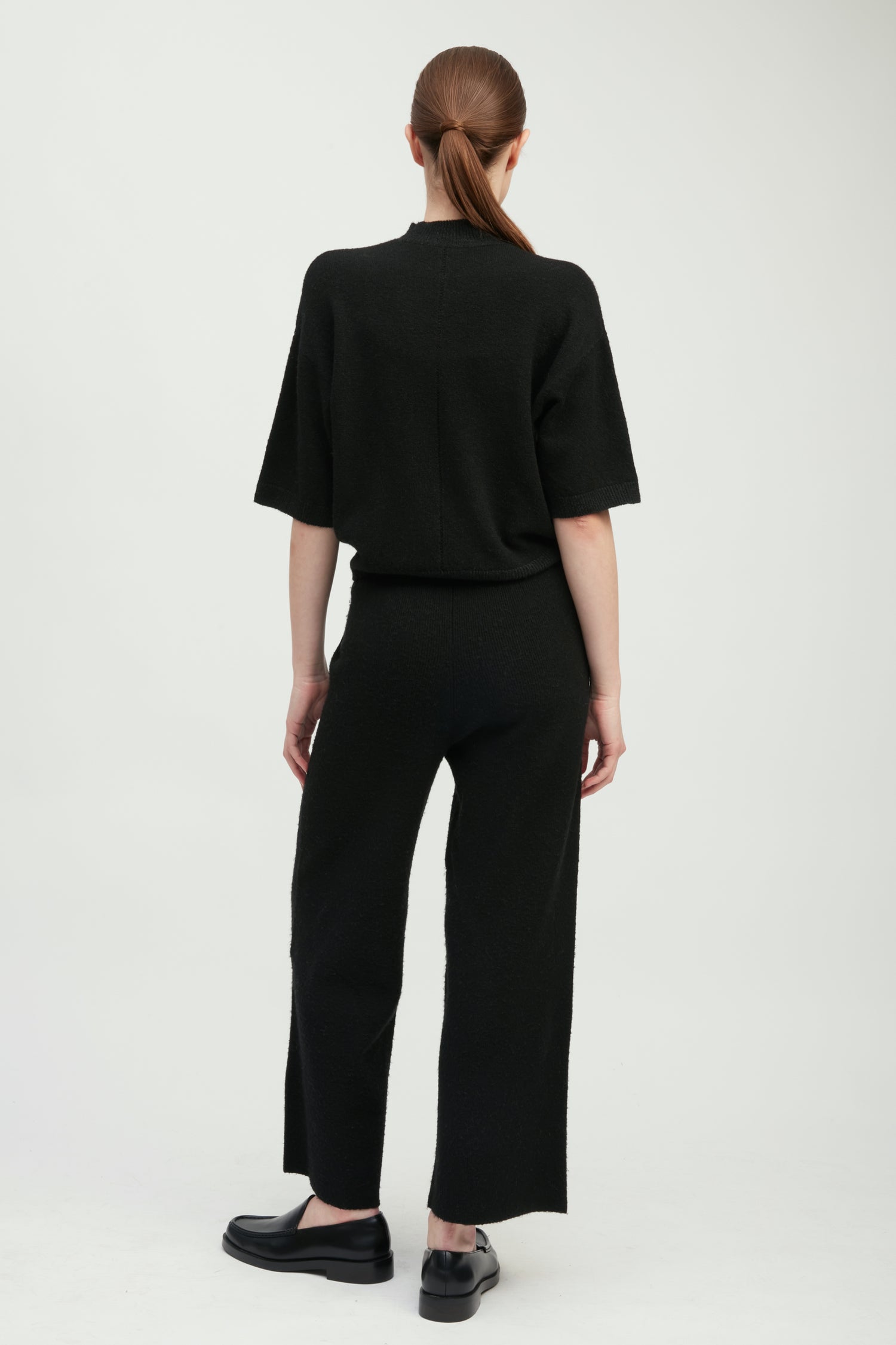 Mockneck Half Sleeve Sweater