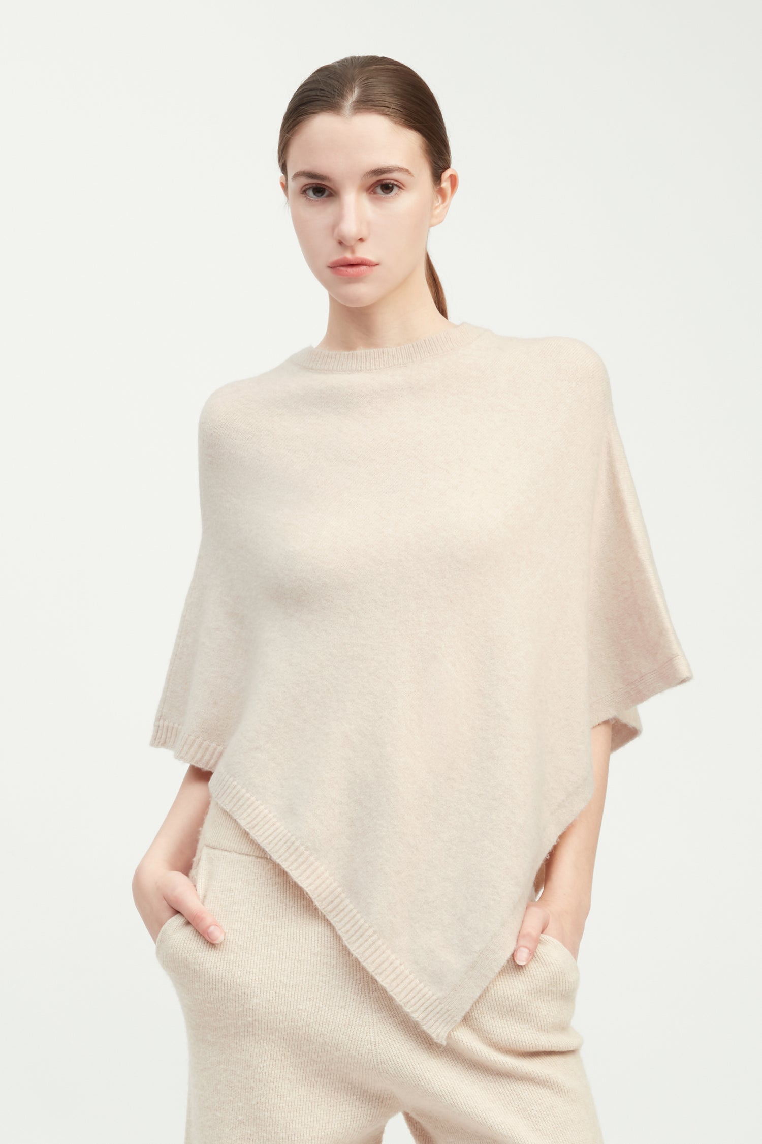 Elure Crew Neck Poncho