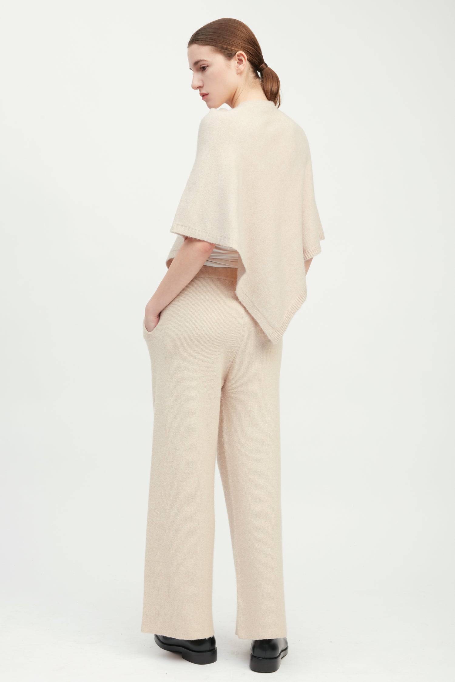 Elure Crew Neck Poncho
