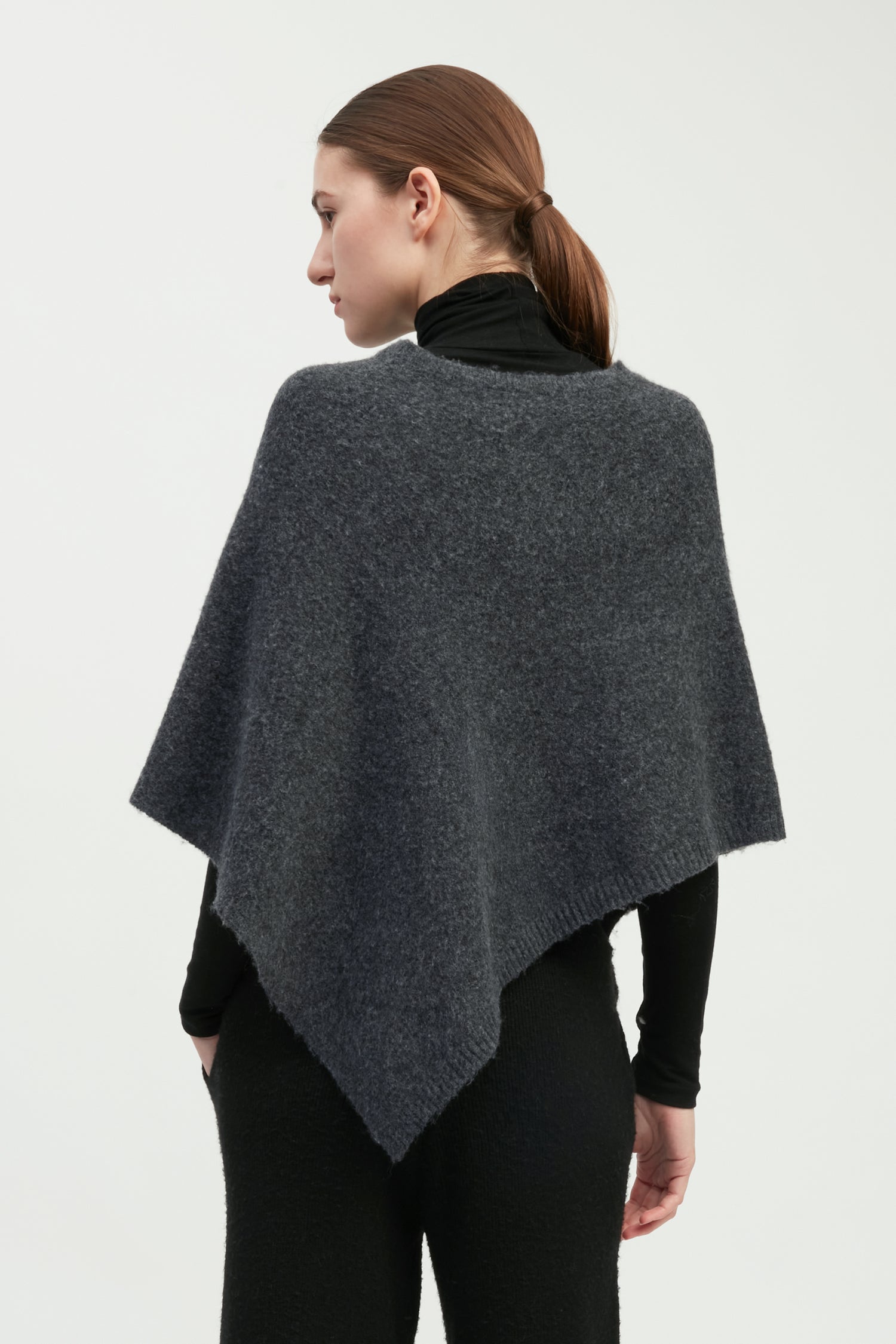 Elure Crew Neck Poncho