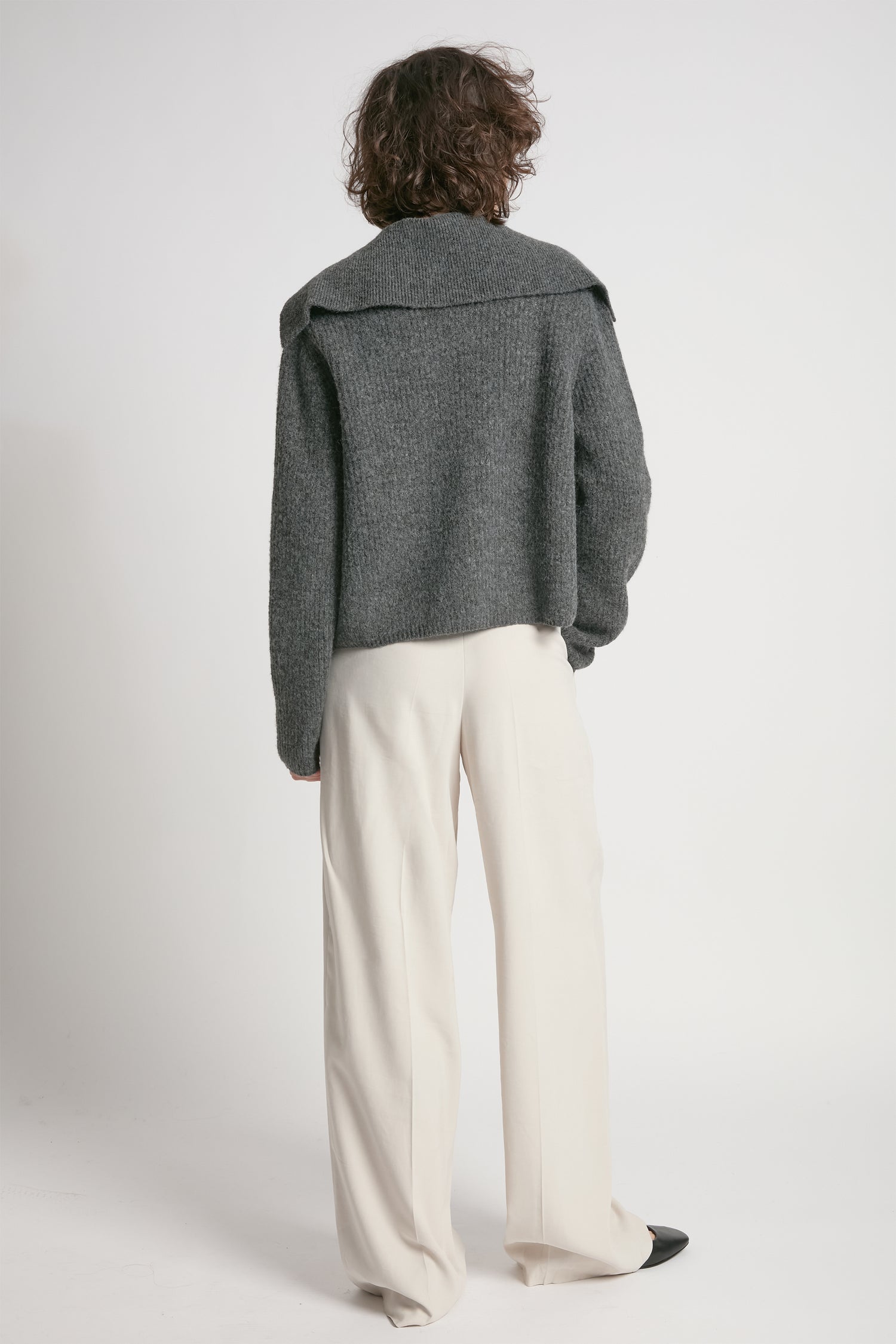 Sailor Collar Cardigan