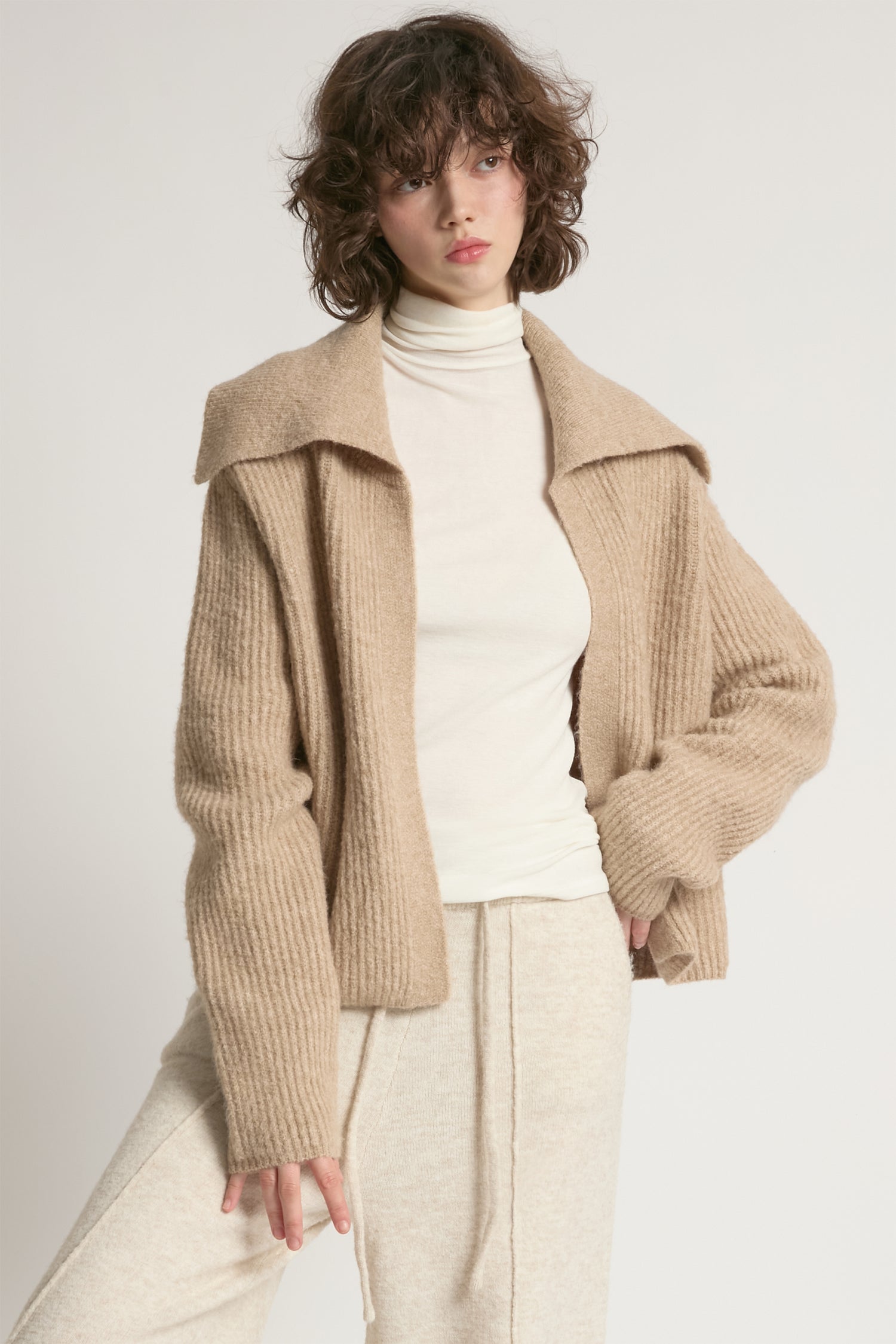 Sailor Collar Cardigan
