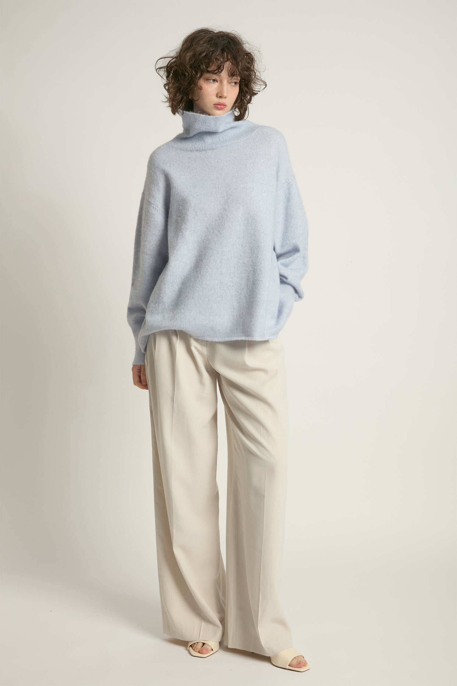 Slouch Turtleneck Sweater