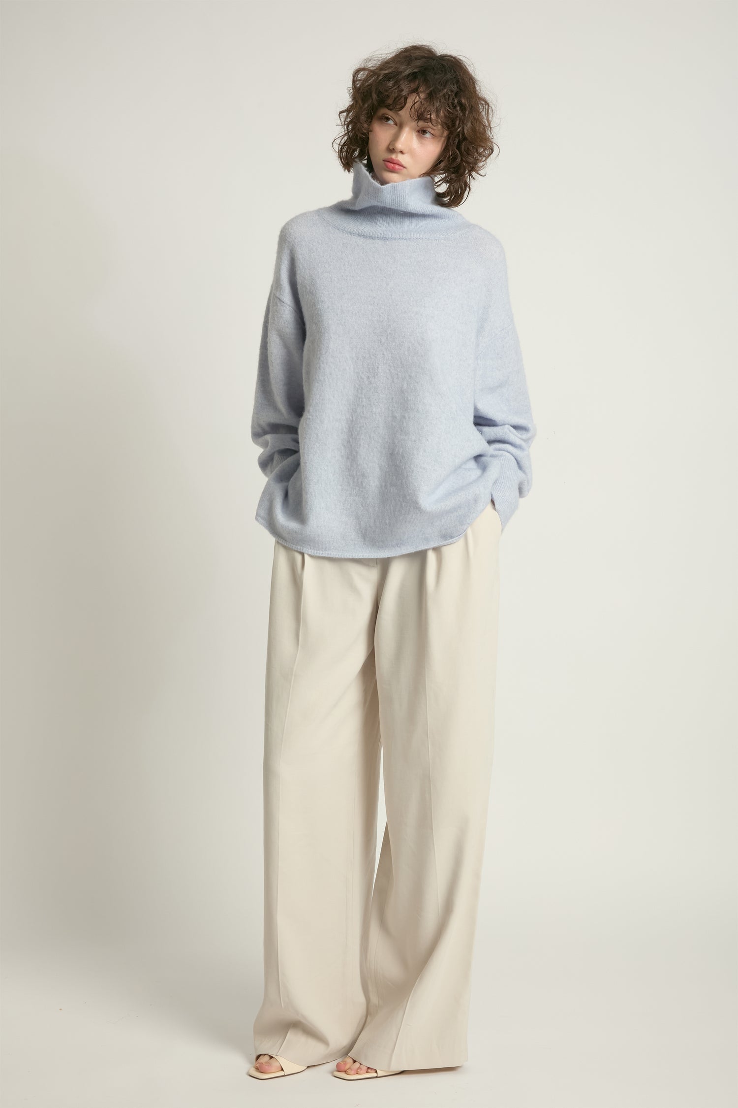 Slouch Turtleneck Sweater