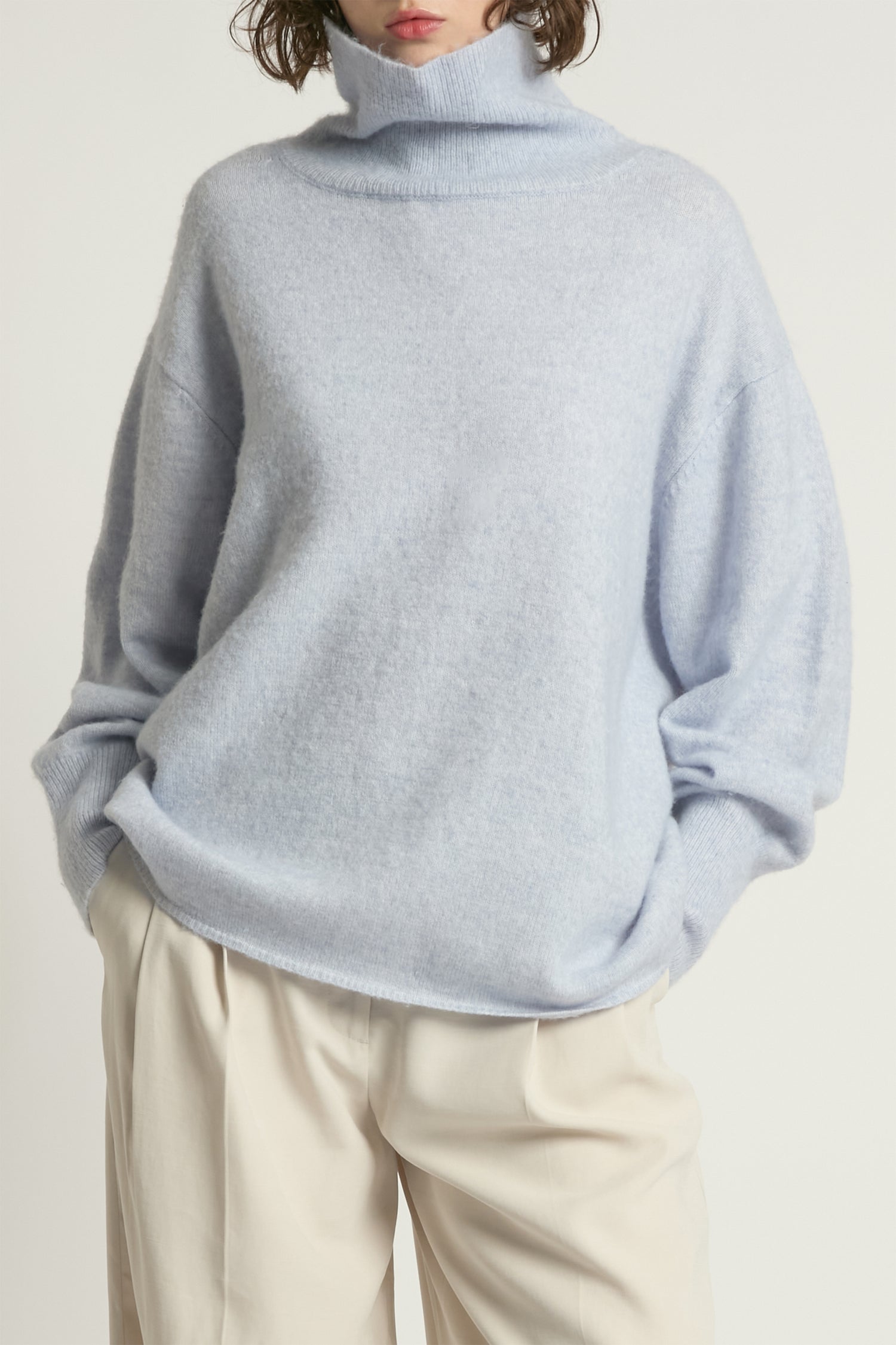 Slouch Turtleneck Sweater