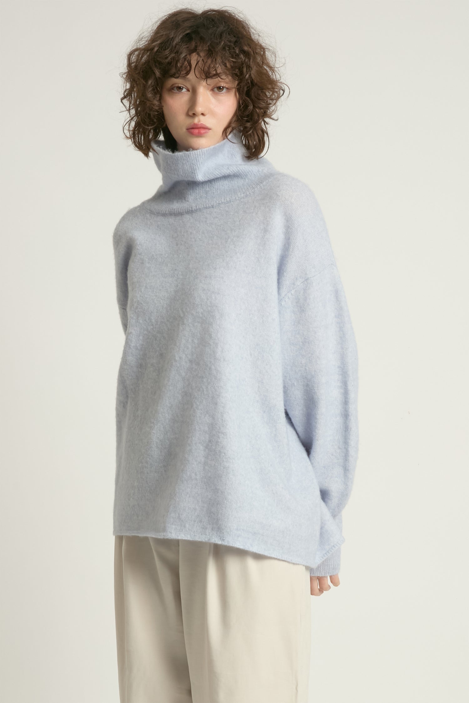 Slouch Turtleneck Sweater