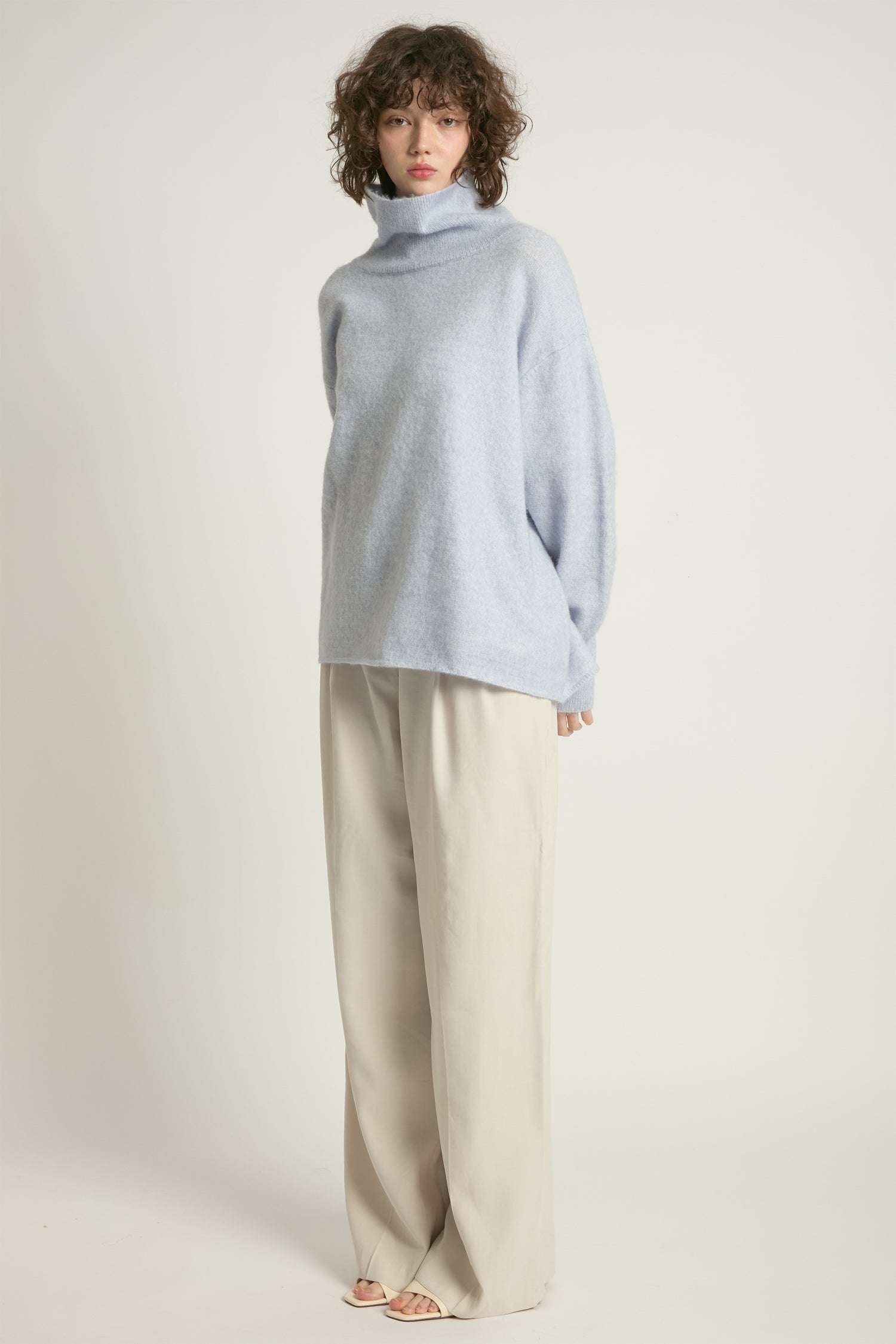 Slouch Turtleneck Sweater