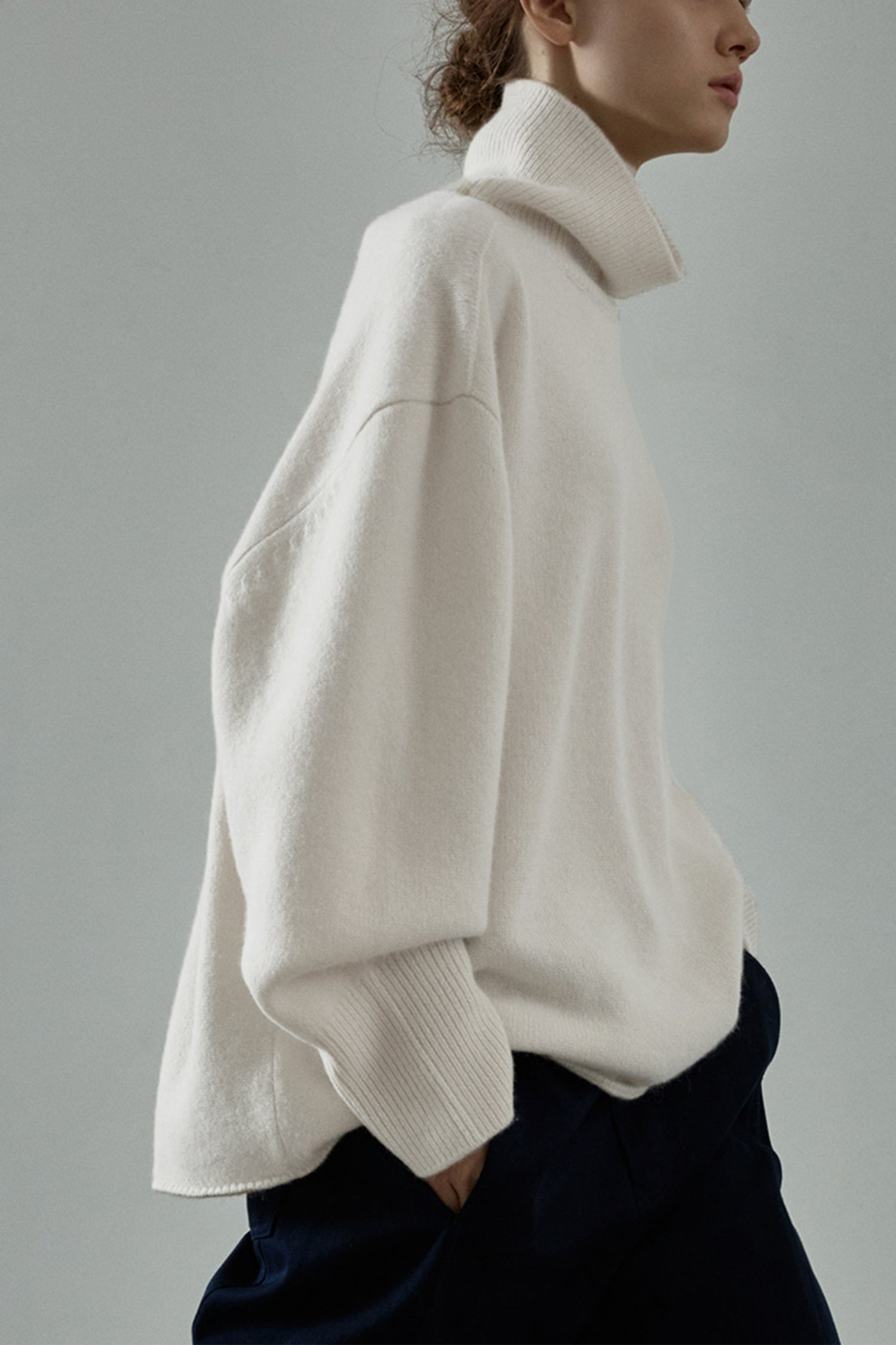 Slouch Turtleneck Sweater