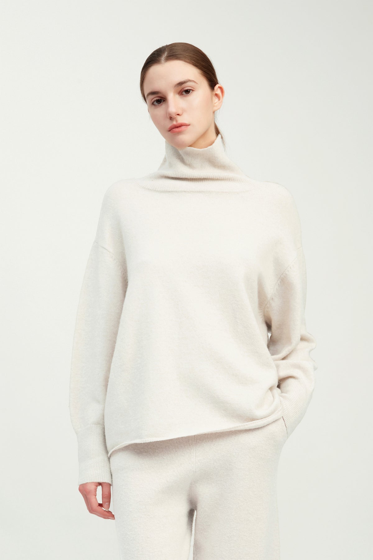 Slouch Turtleneck Sweater