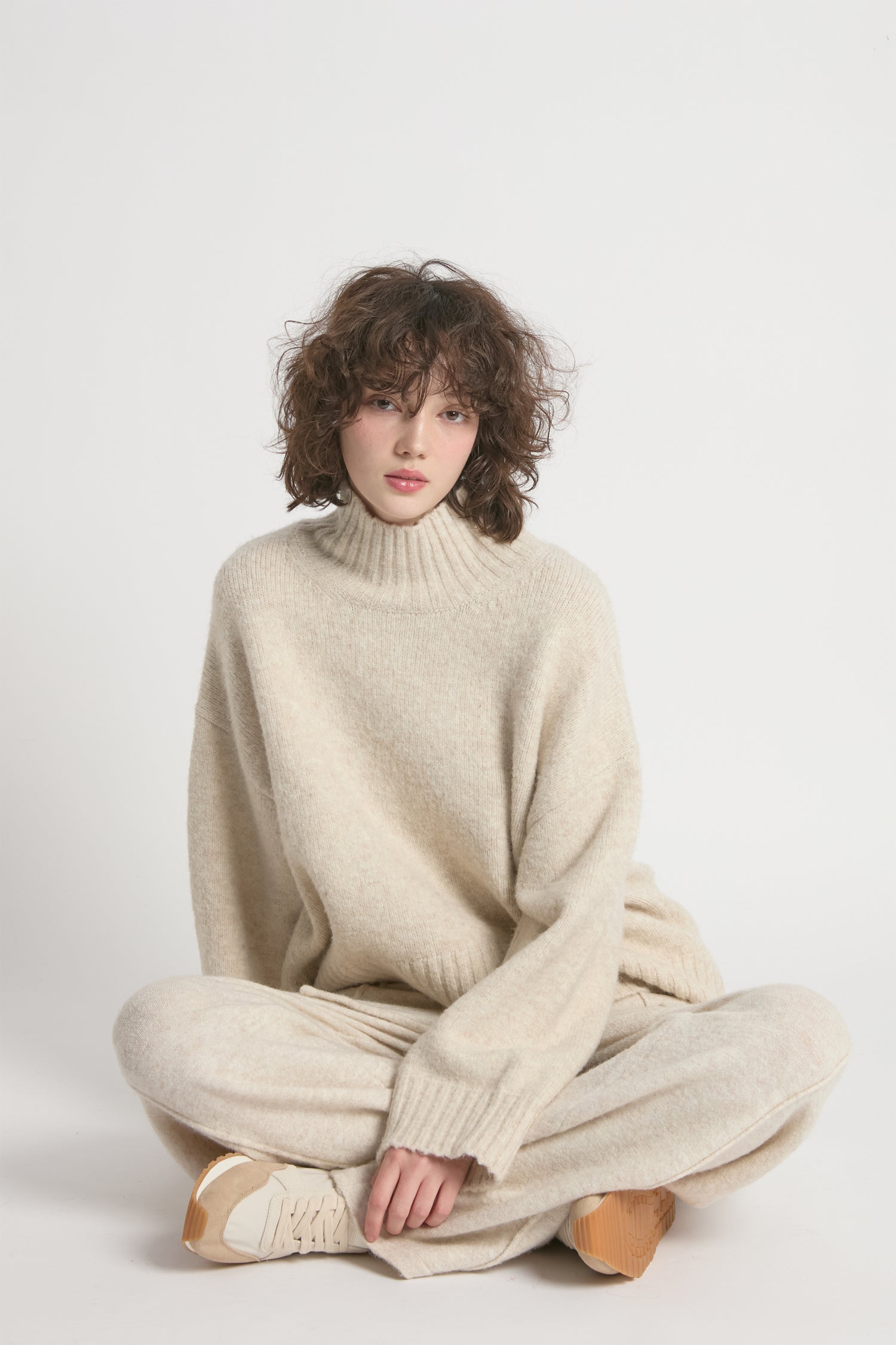 Chunky Mockneck Sweater