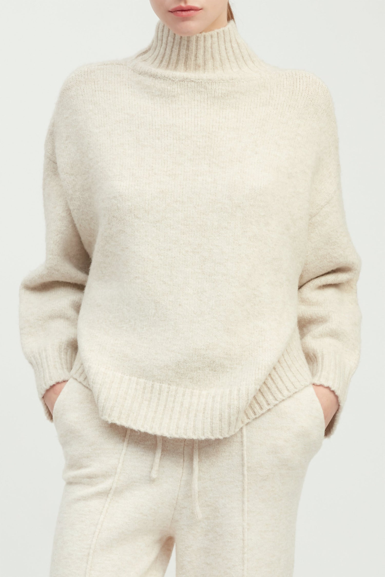Chunky Mockneck Sweater