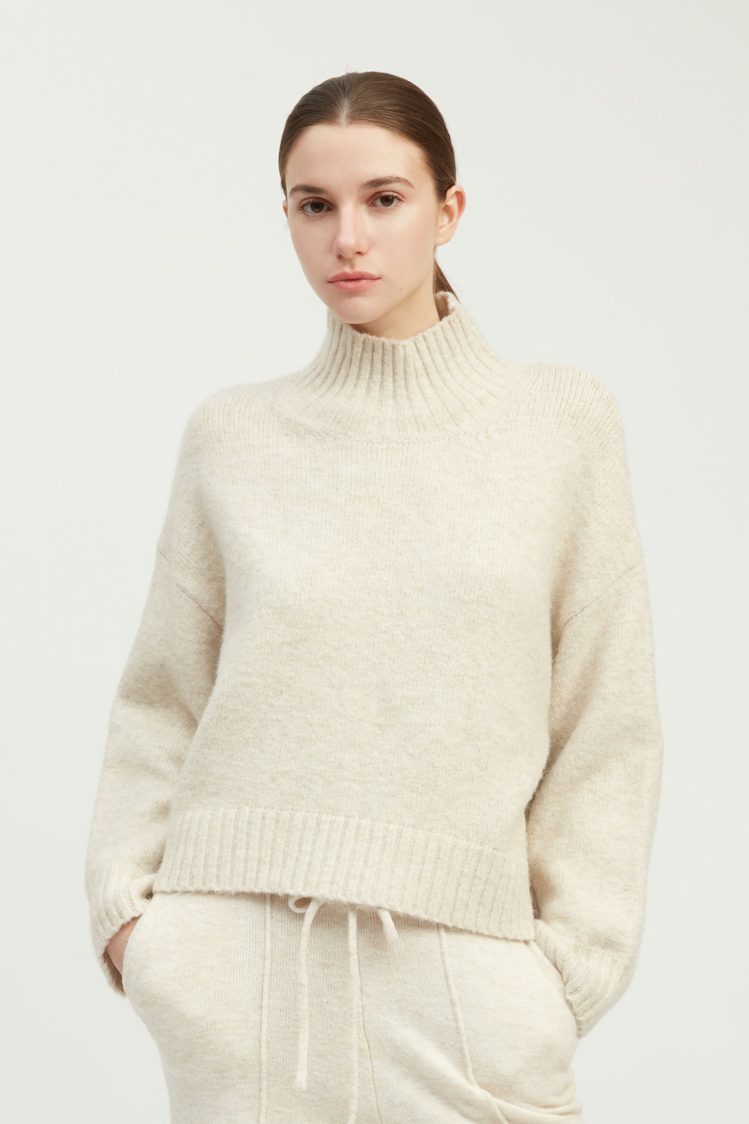 Chunky Mockneck Sweater