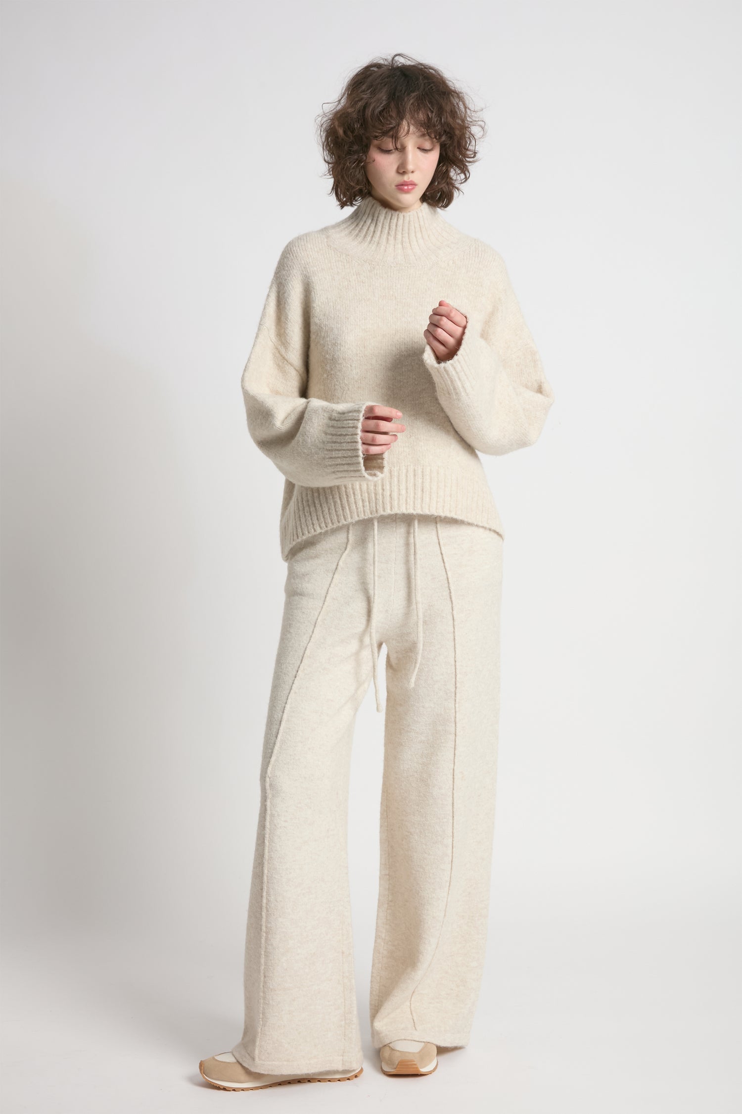 Chunky Mockneck Sweater