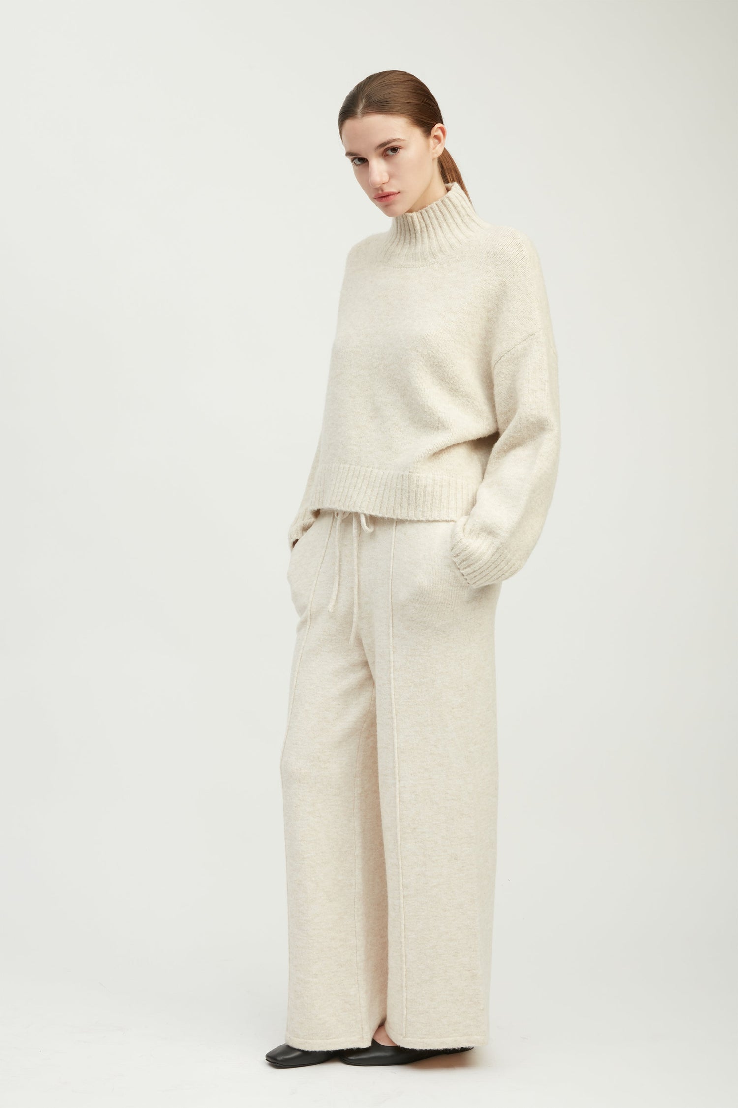 Chunky Mockneck Sweater