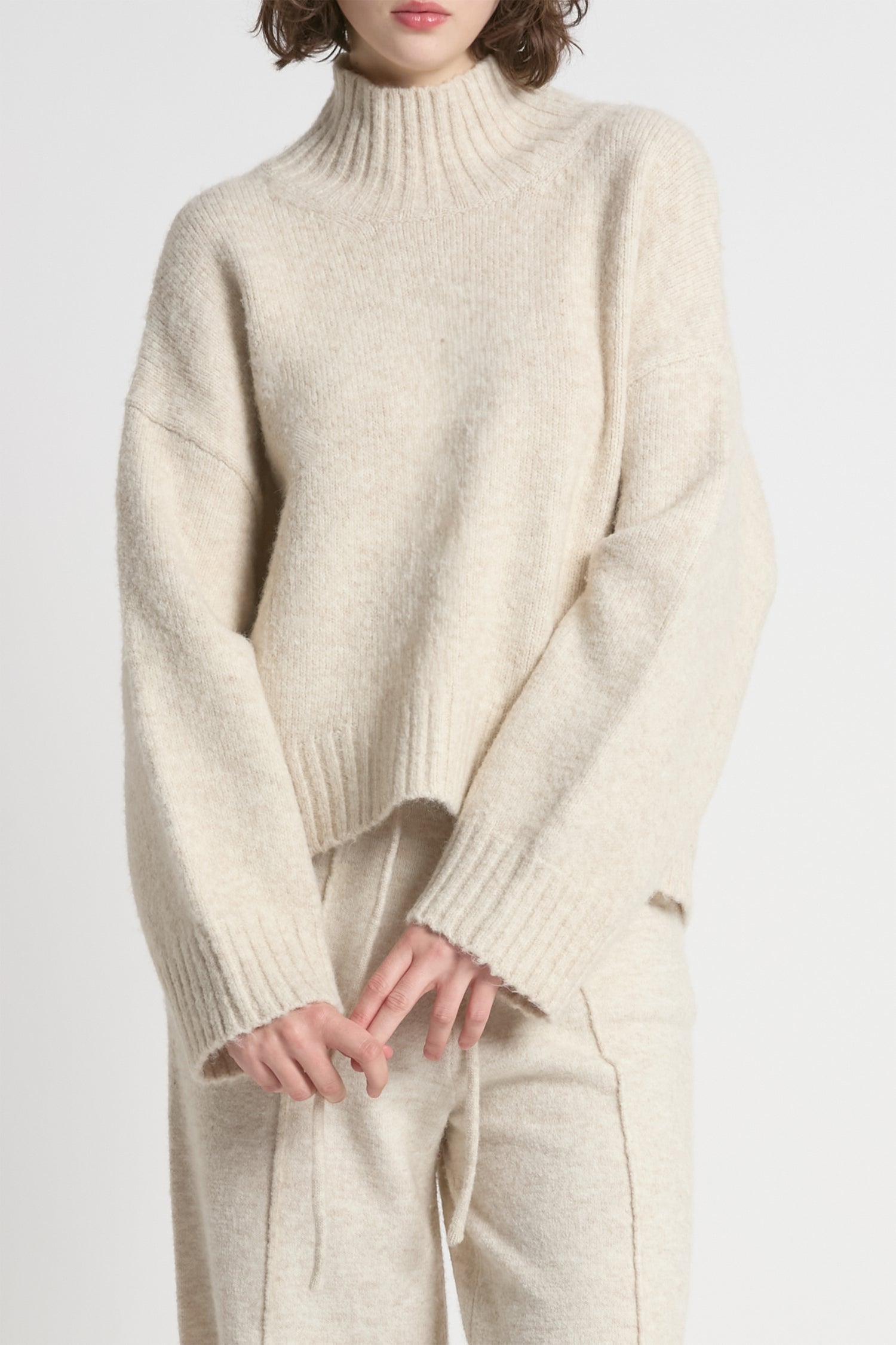 Chunky Mockneck Sweater