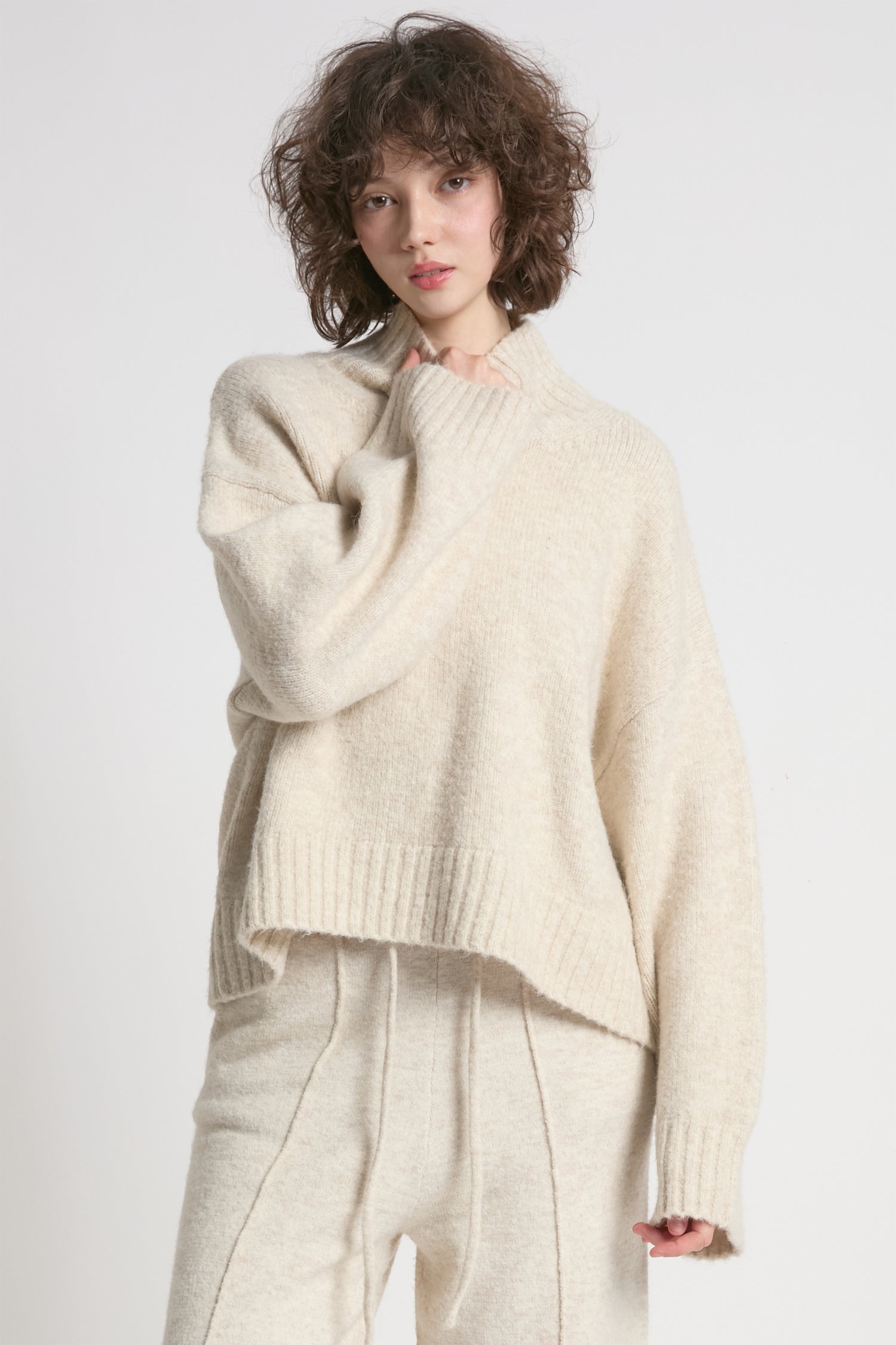 Chunky Mockneck Sweater