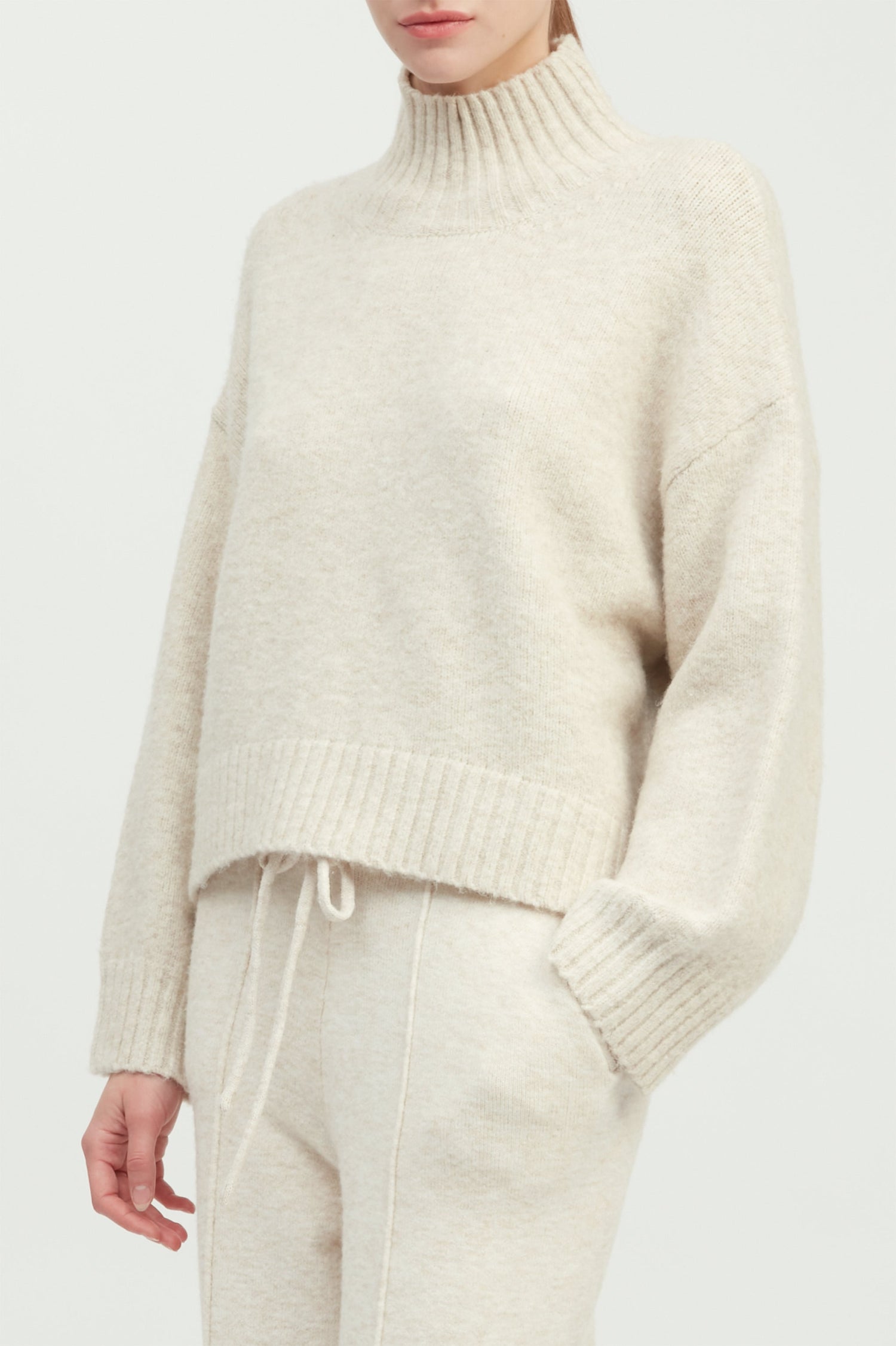 Chunky Mockneck Sweater