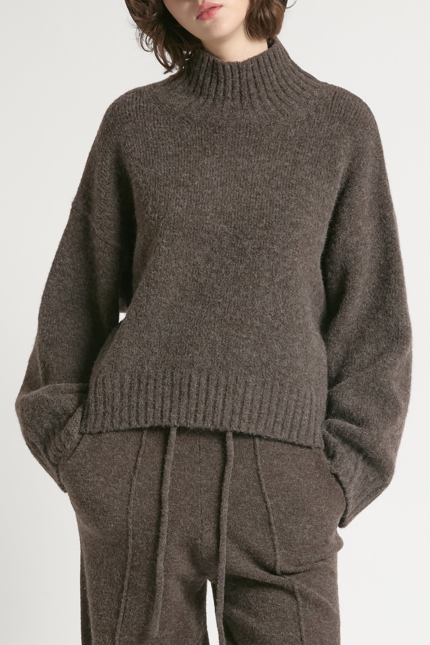 Chunky Mockneck Sweater