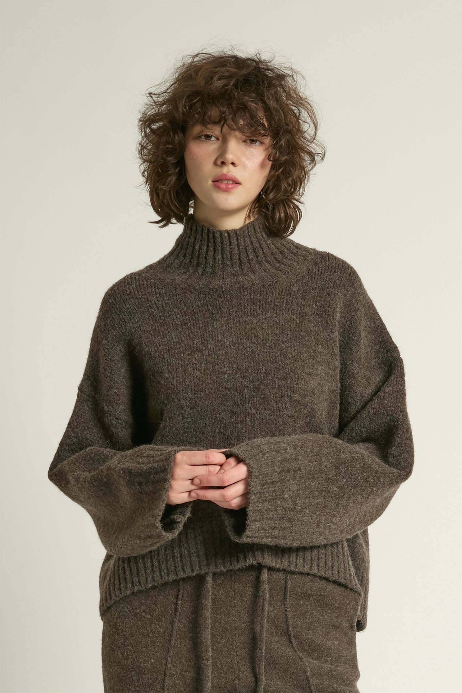 Chunky Mockneck Sweater