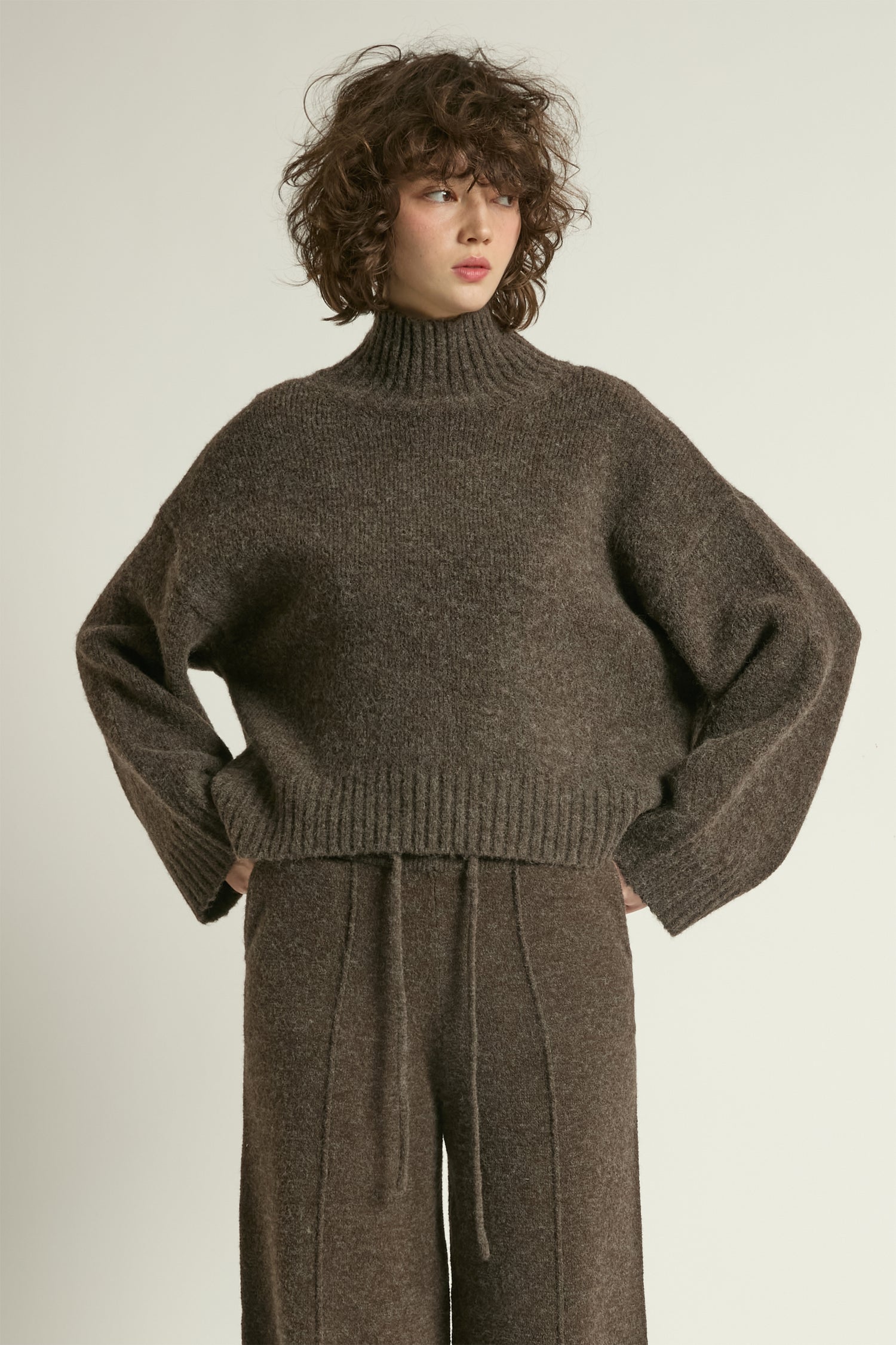 Chunky Mockneck Sweater