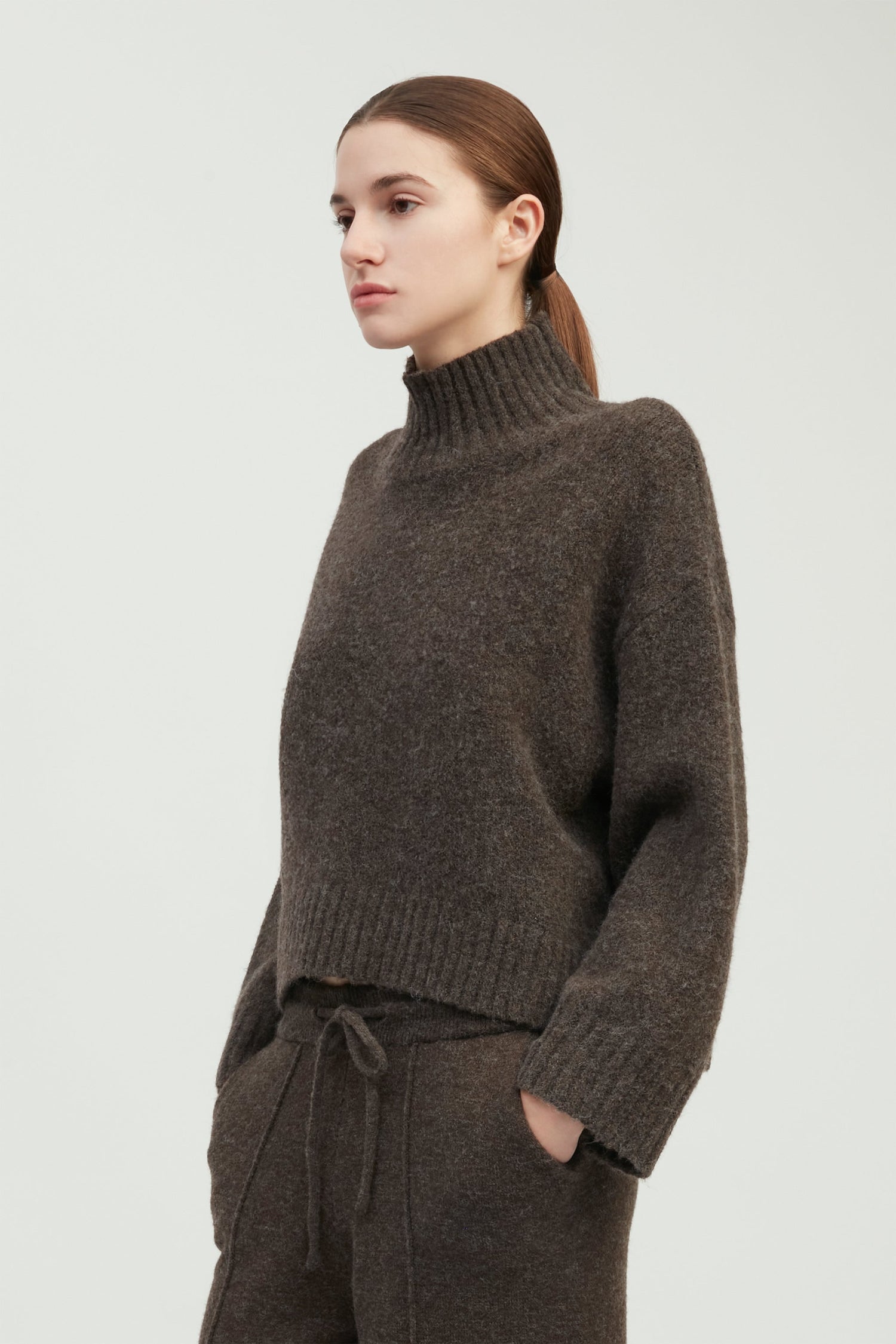 Chunky Mockneck Sweater