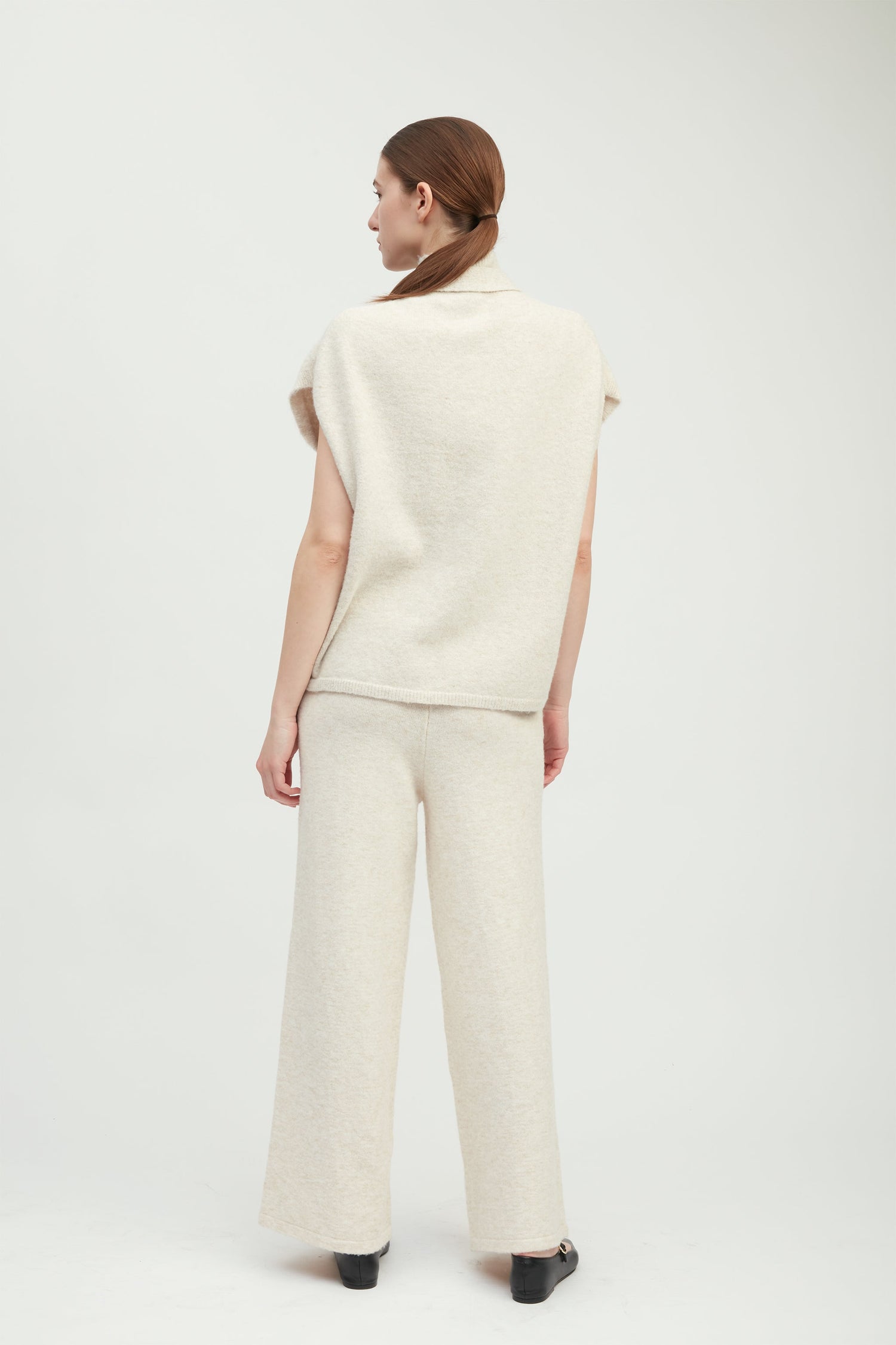 Dual-Way Tie Knit Top