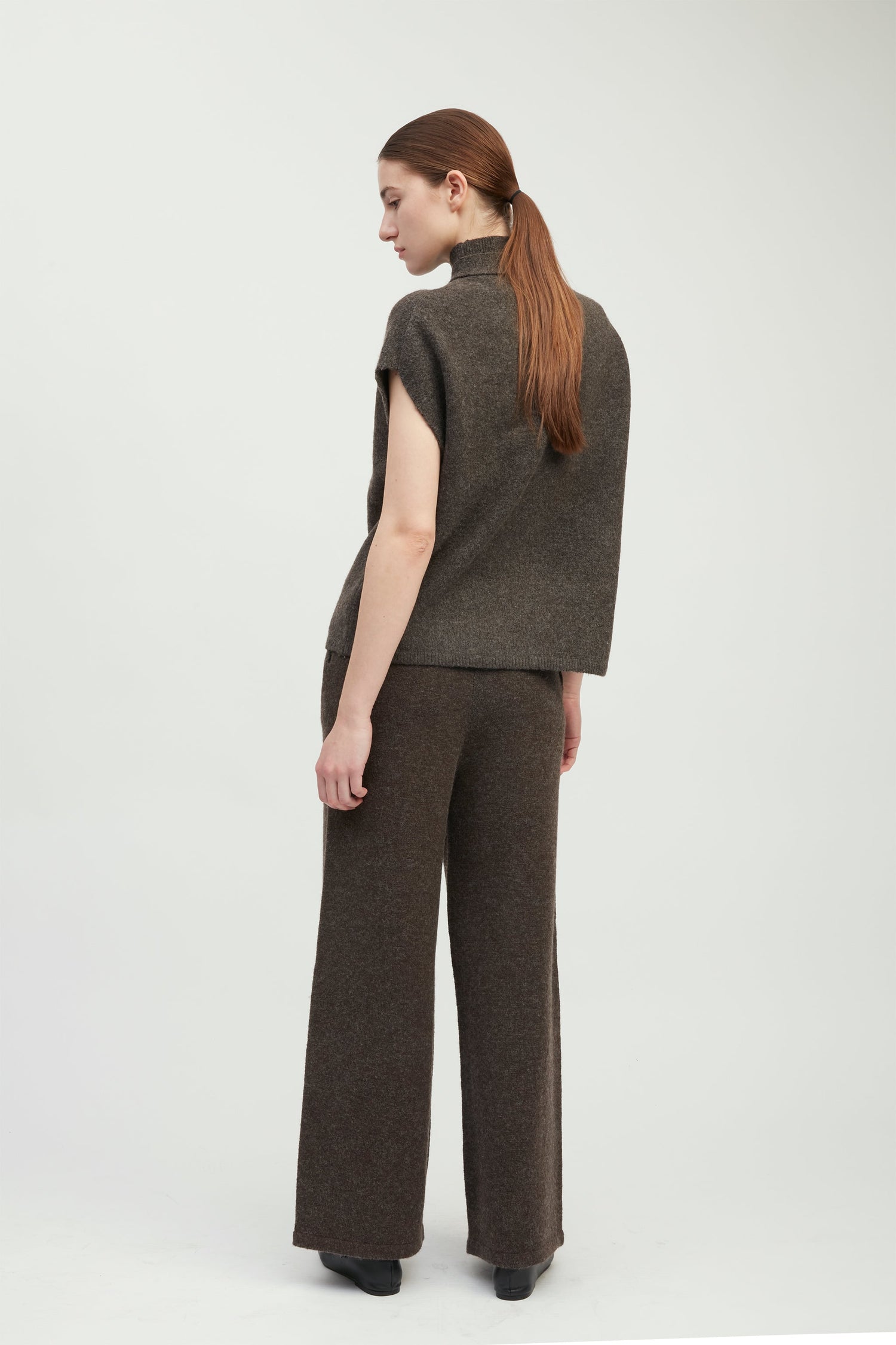 Dual-Way Tie Knit Top