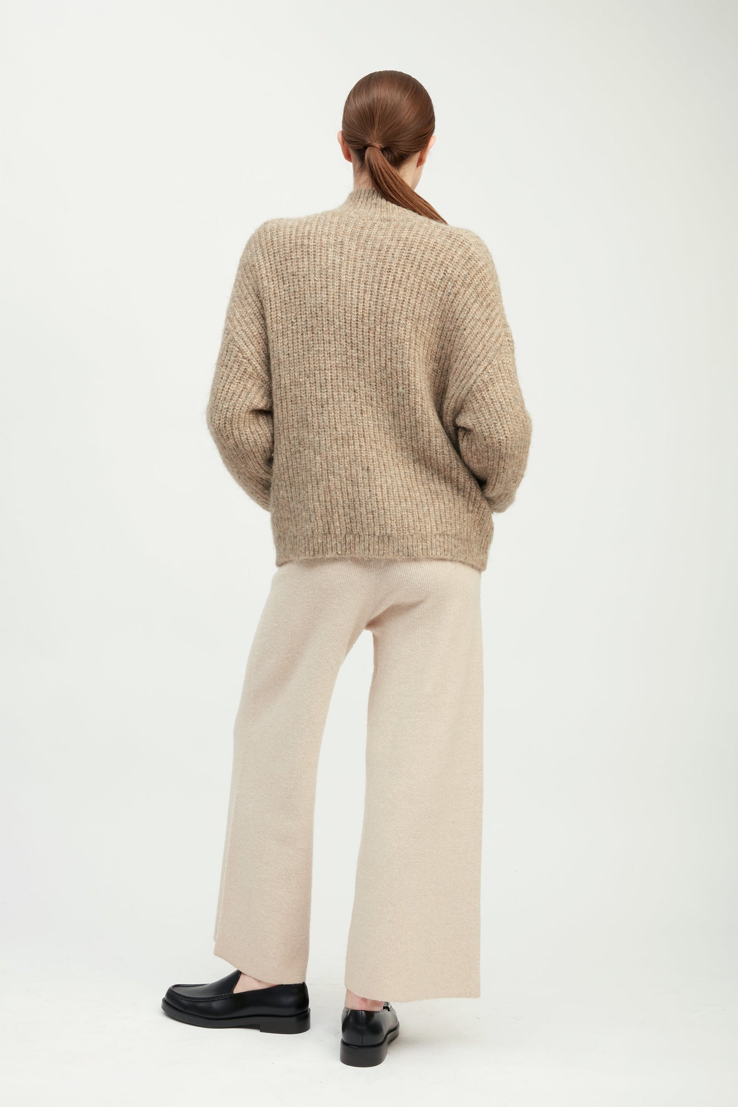 Alpaca Bomber Zip Cardigan