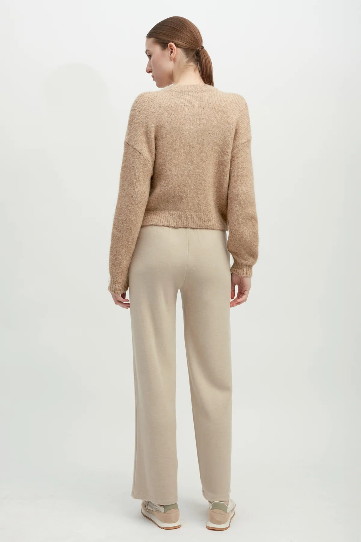 Alpaca Knit Bomber Cardigan