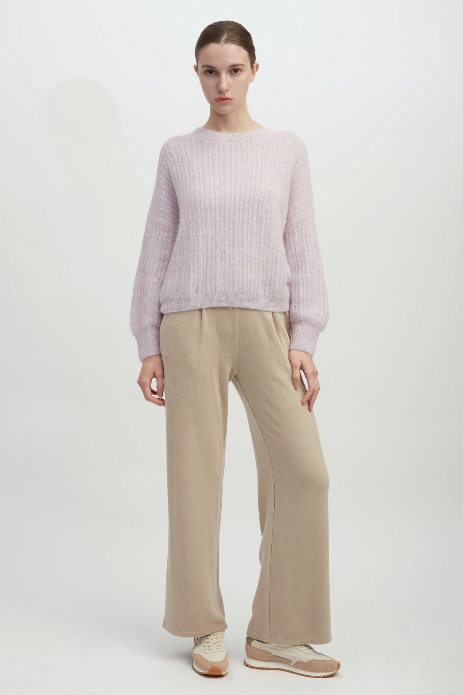 Mongol Soft Feather Knit Sweater