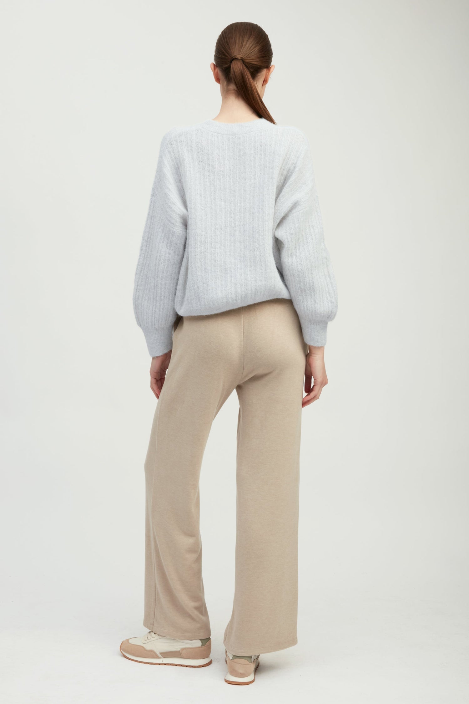 Mongol Soft Feather Knit Sweater