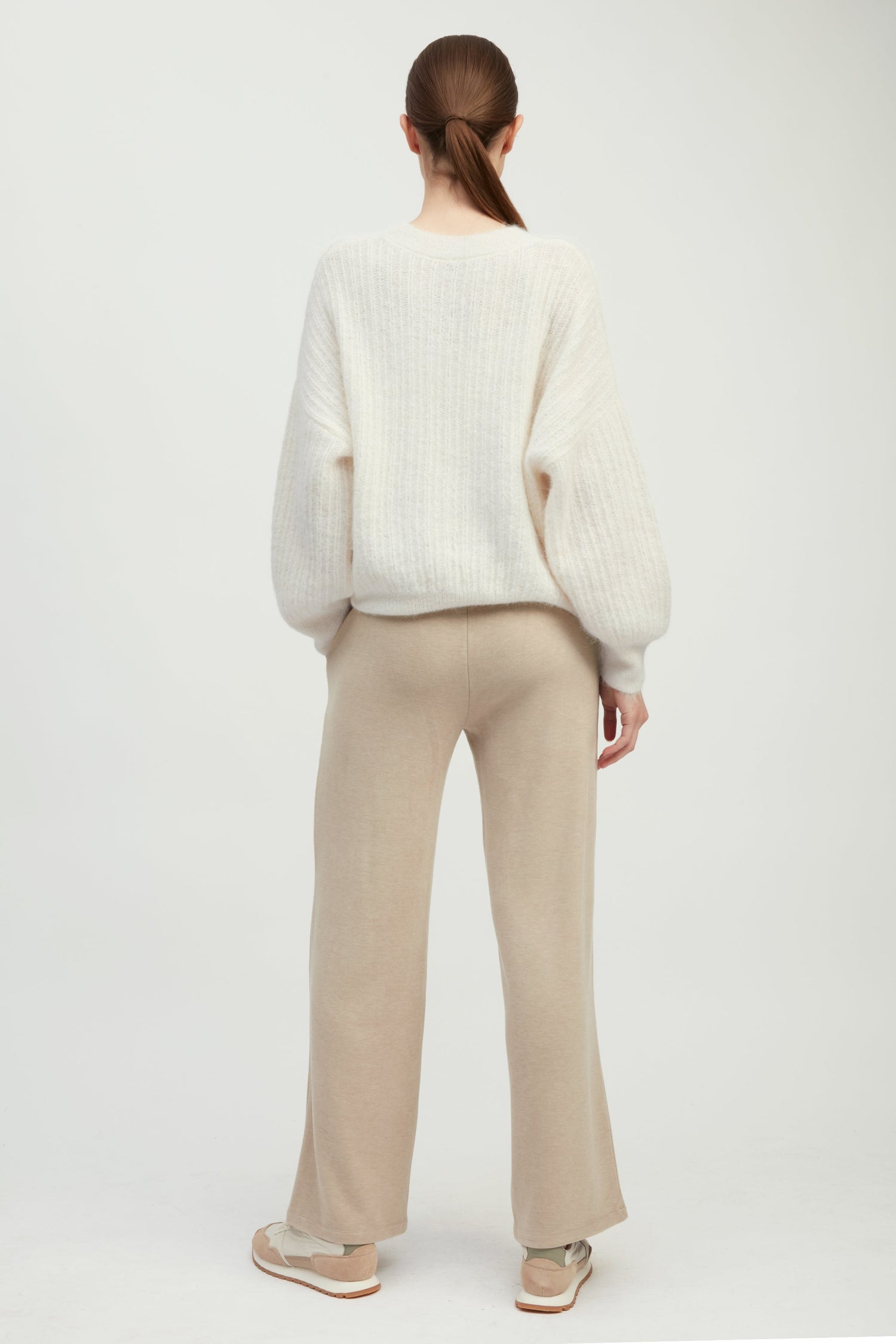 Mongol Soft Feather Knit Sweater