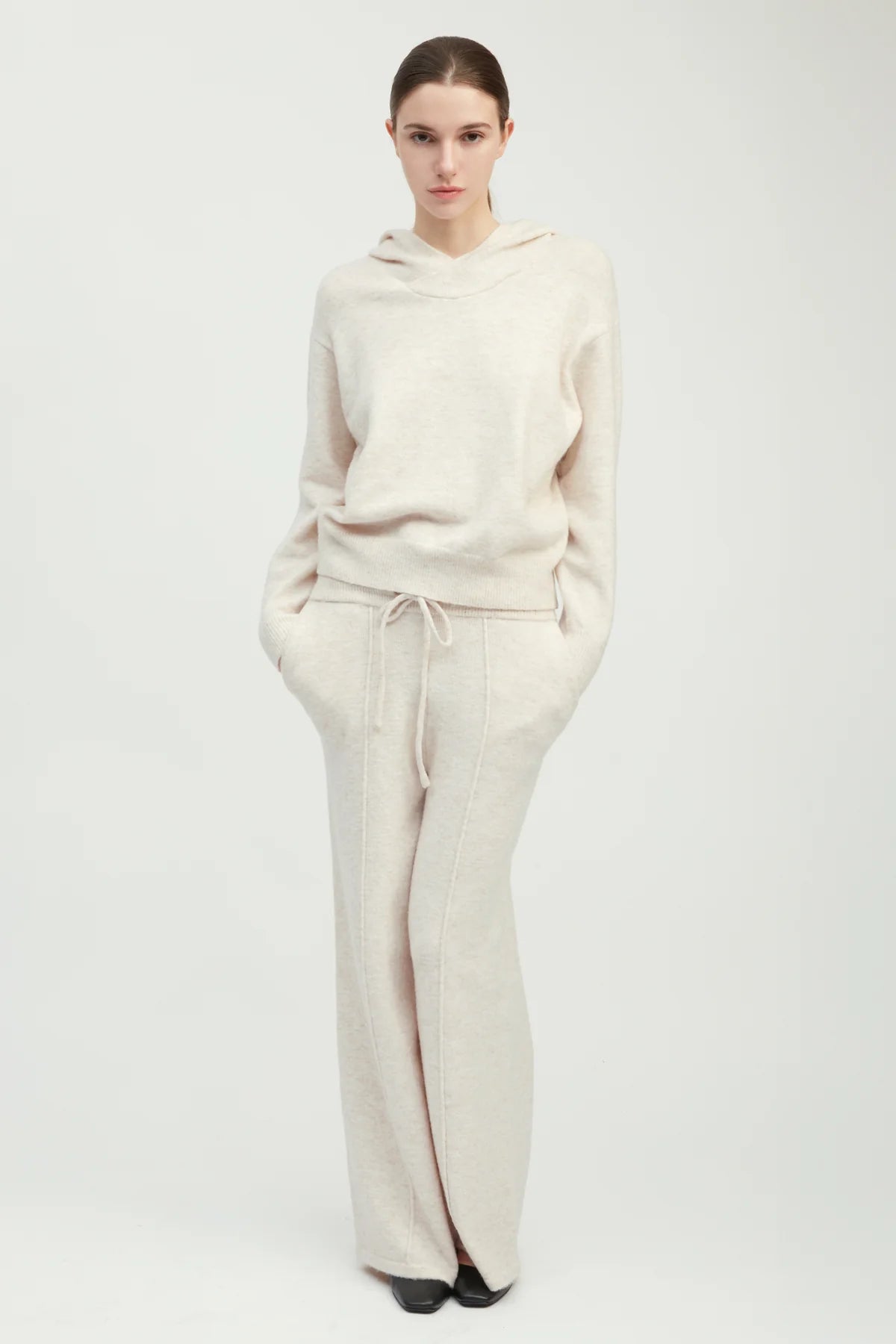 Soft Ease Hooded Knit Top
