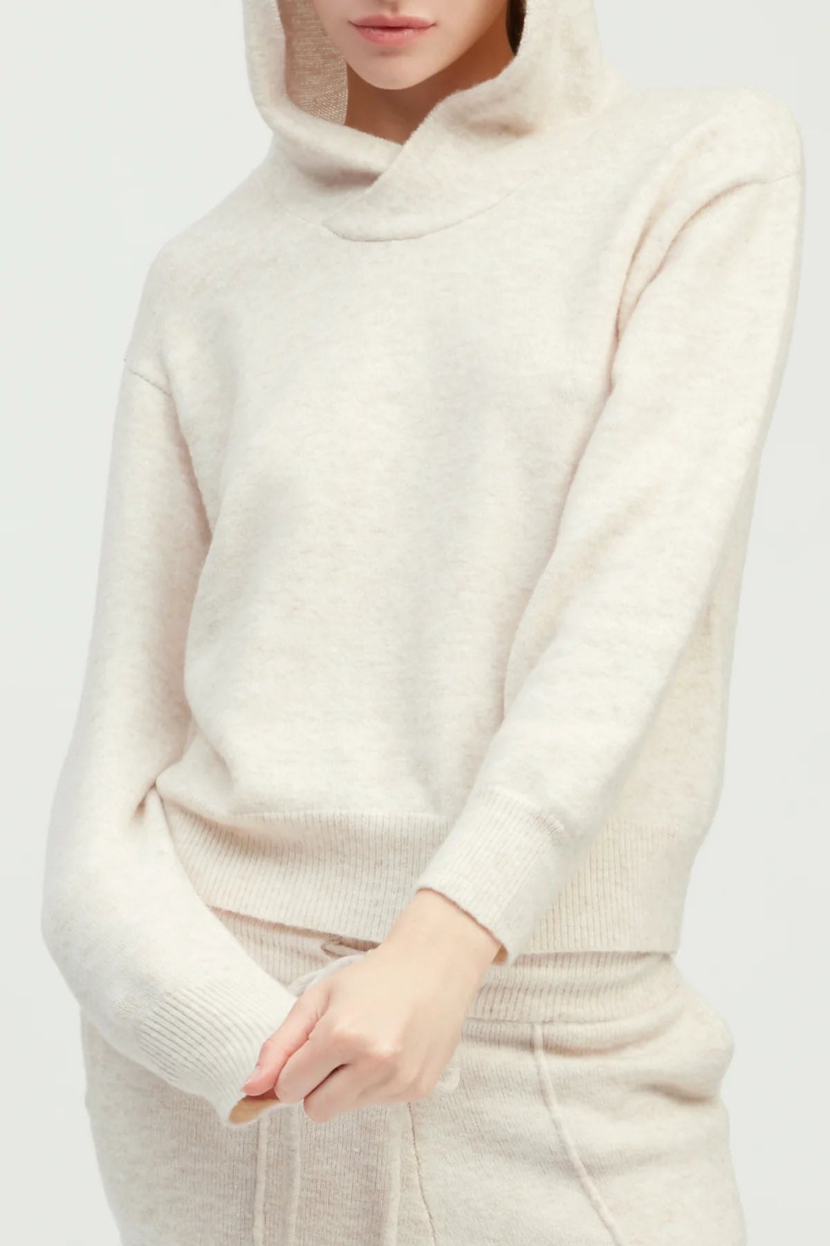 Soft Ease Hooded Knit Top