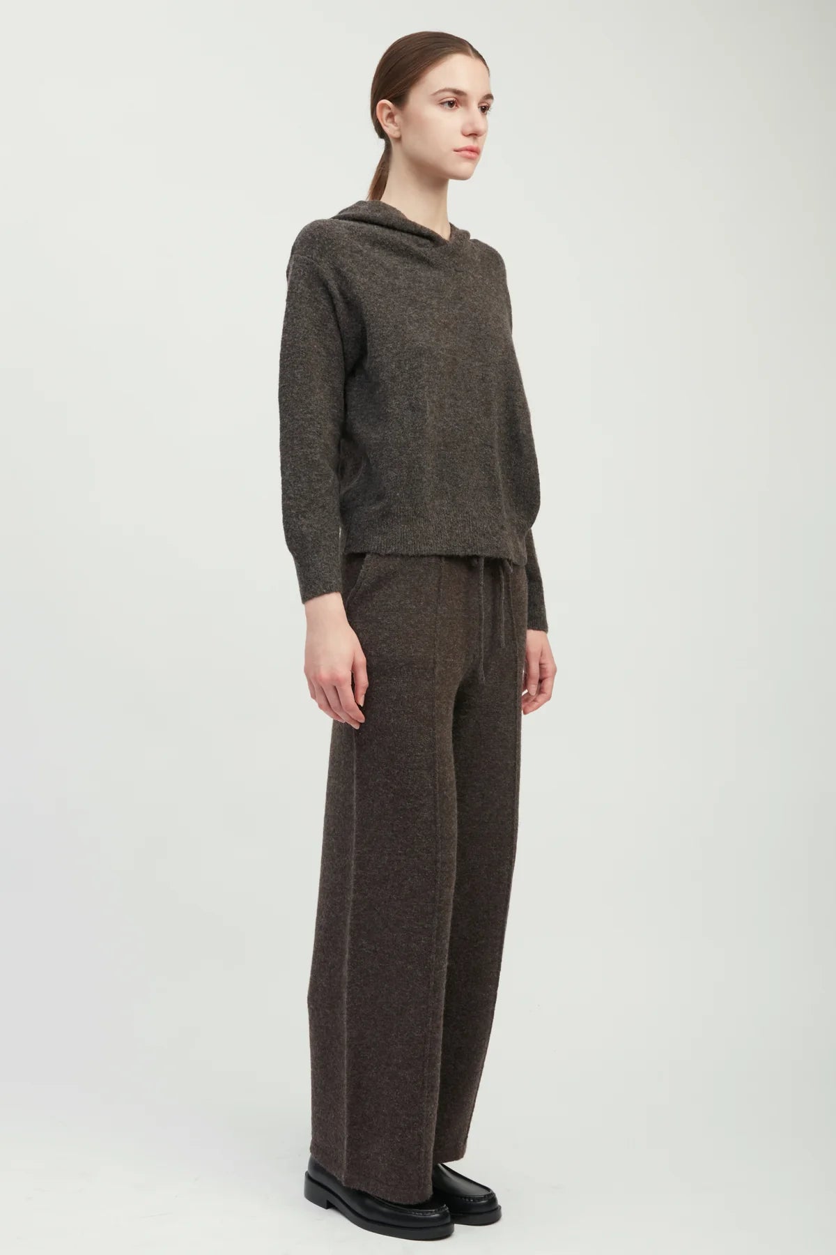 Soft Ease Hooded Knit Top