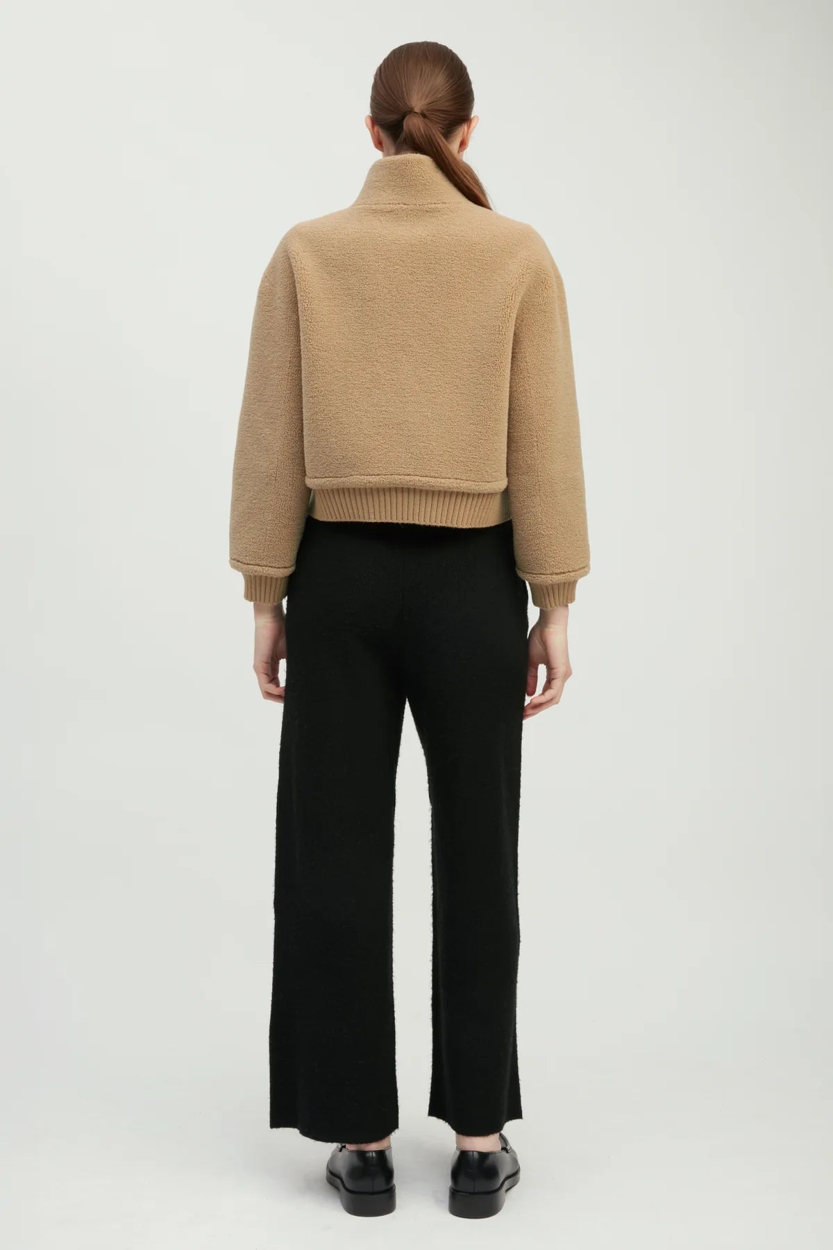 Teddy Sherpa Crop Bomber