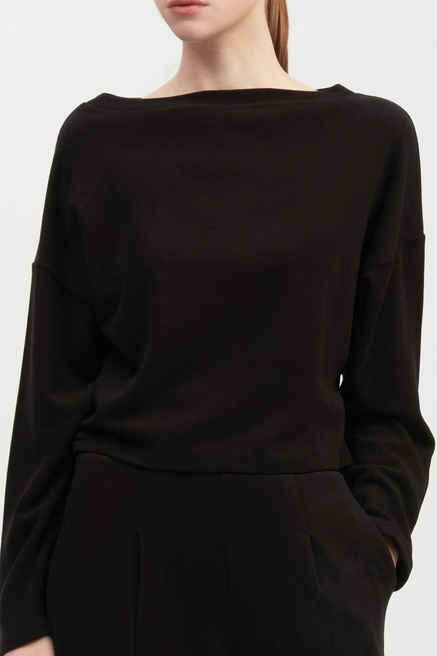 Effortless Crop Lounge Top