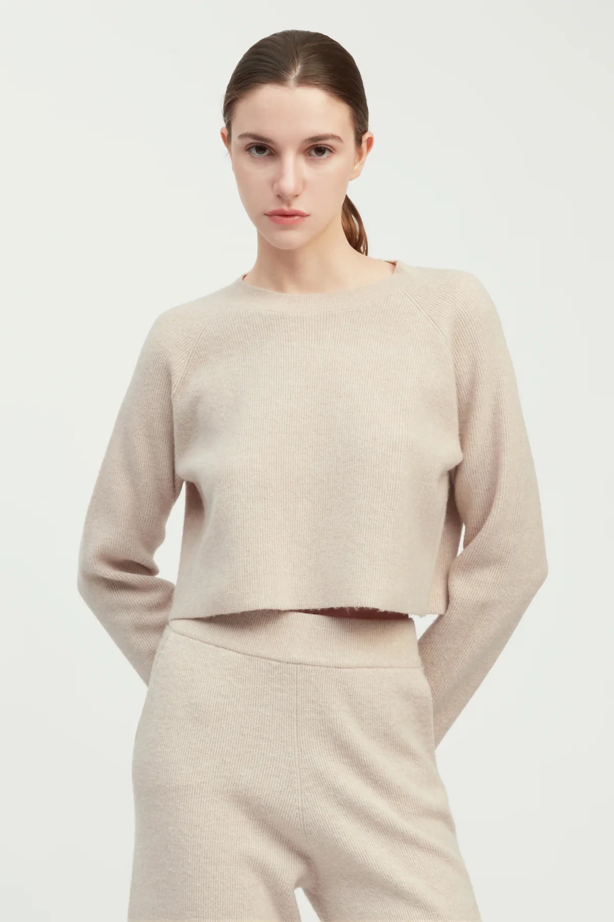 Crop Ribbed Sweater