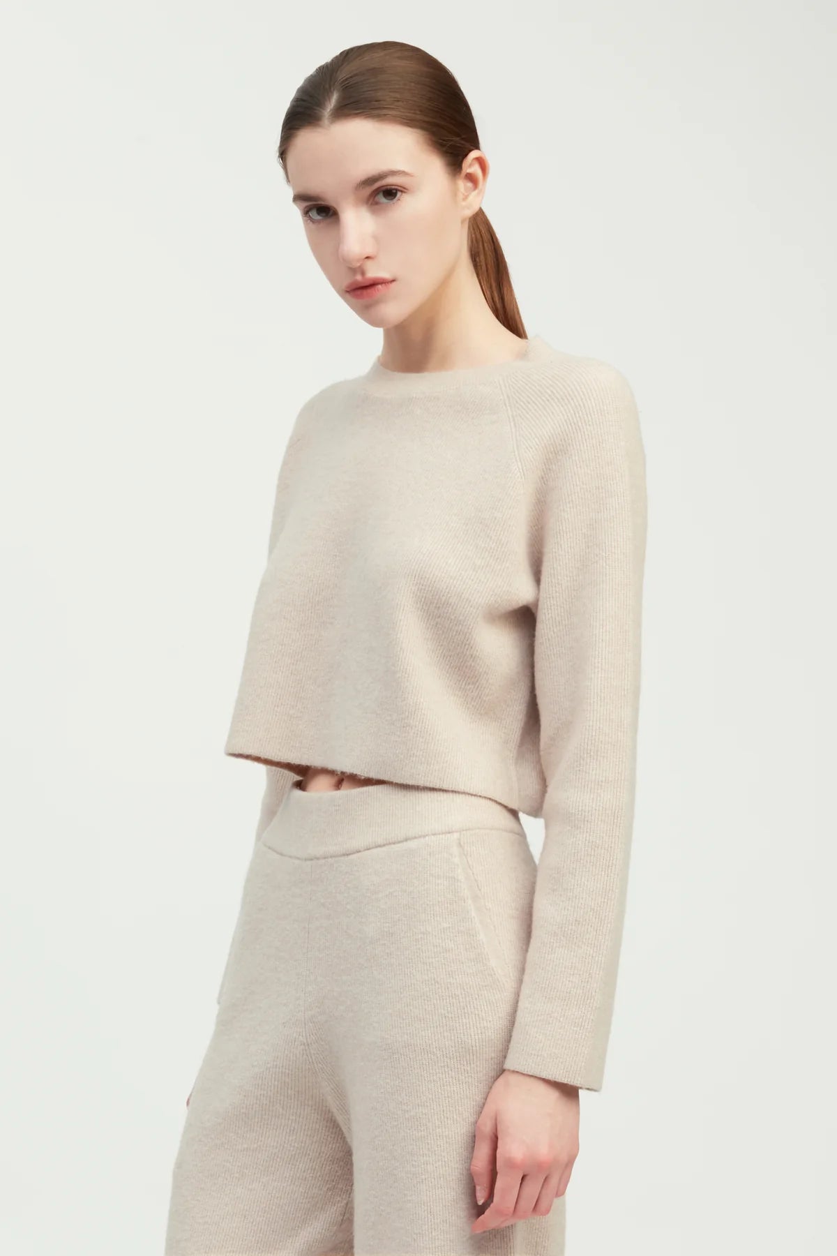 Crop Ribbed Sweater