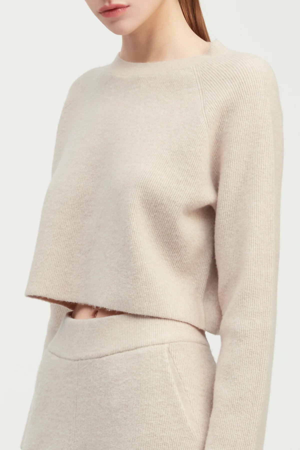 Crop Ribbed Sweater