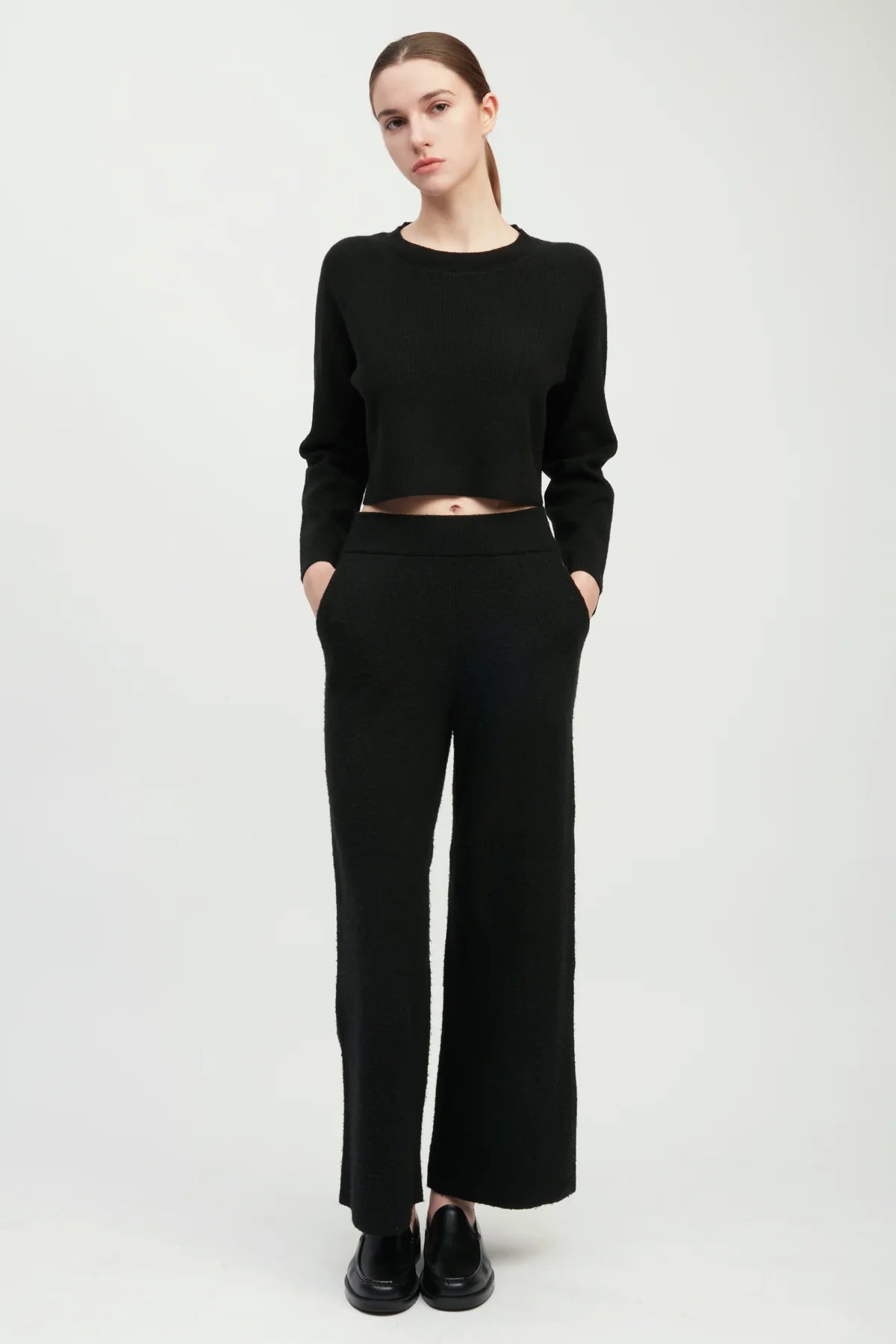 Crop Ribbed Sweater