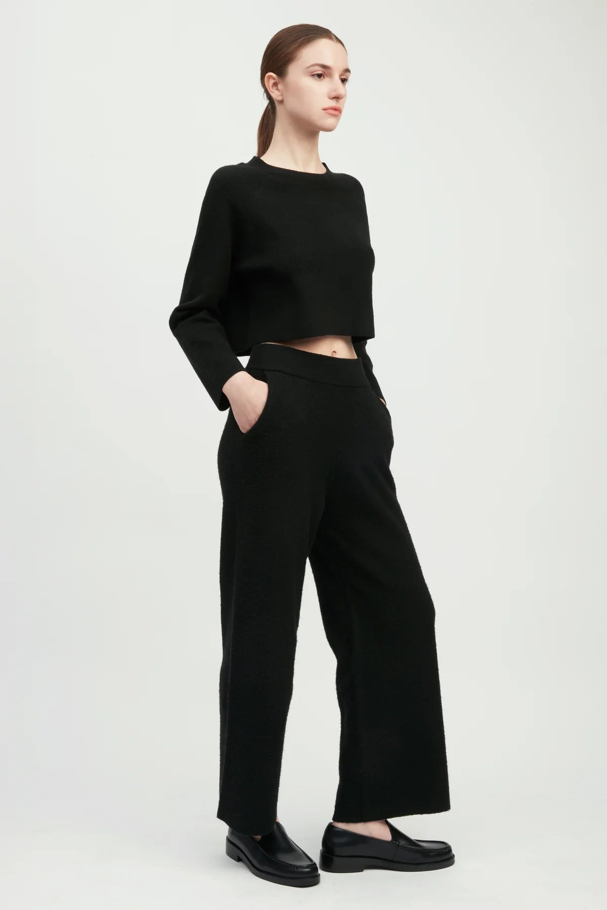 Crop Ribbed Sweater