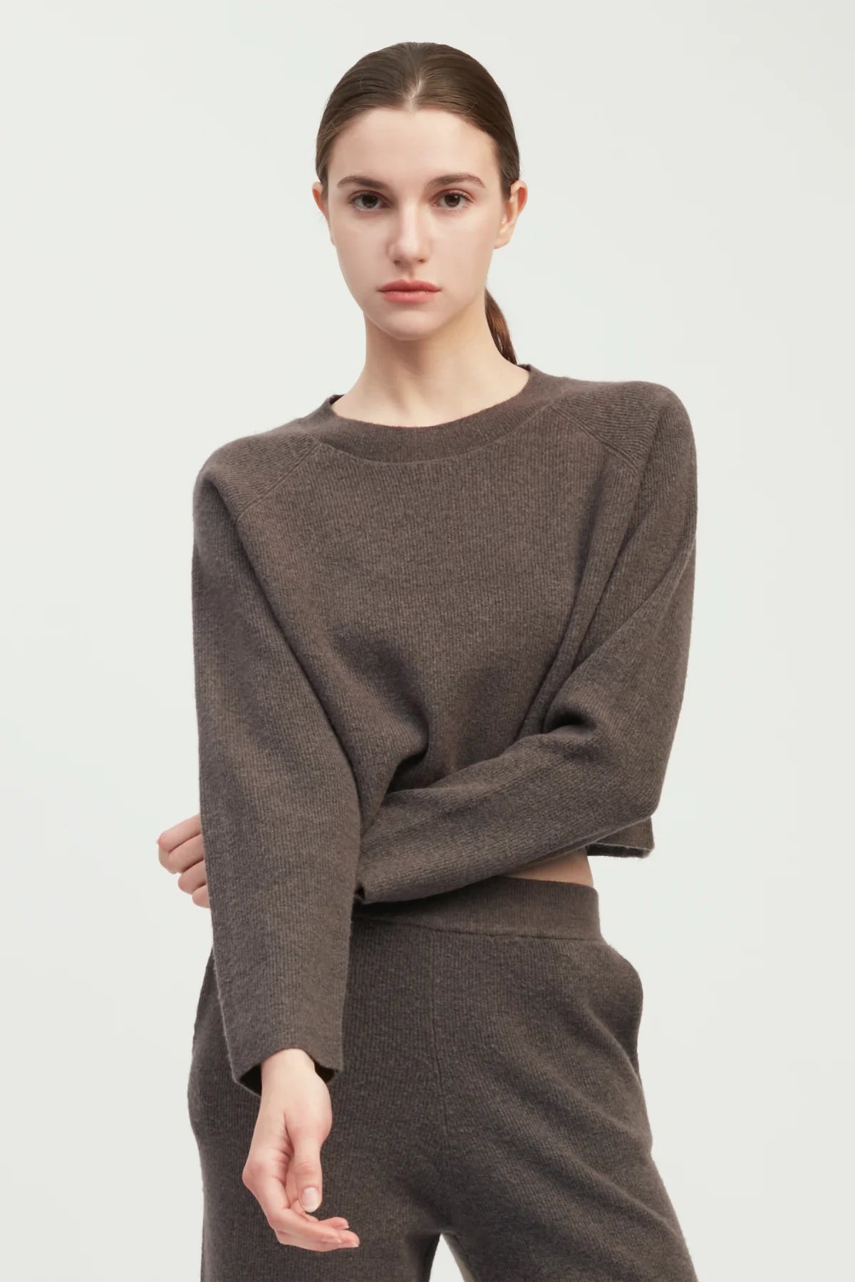 Crop Ribbed Sweater