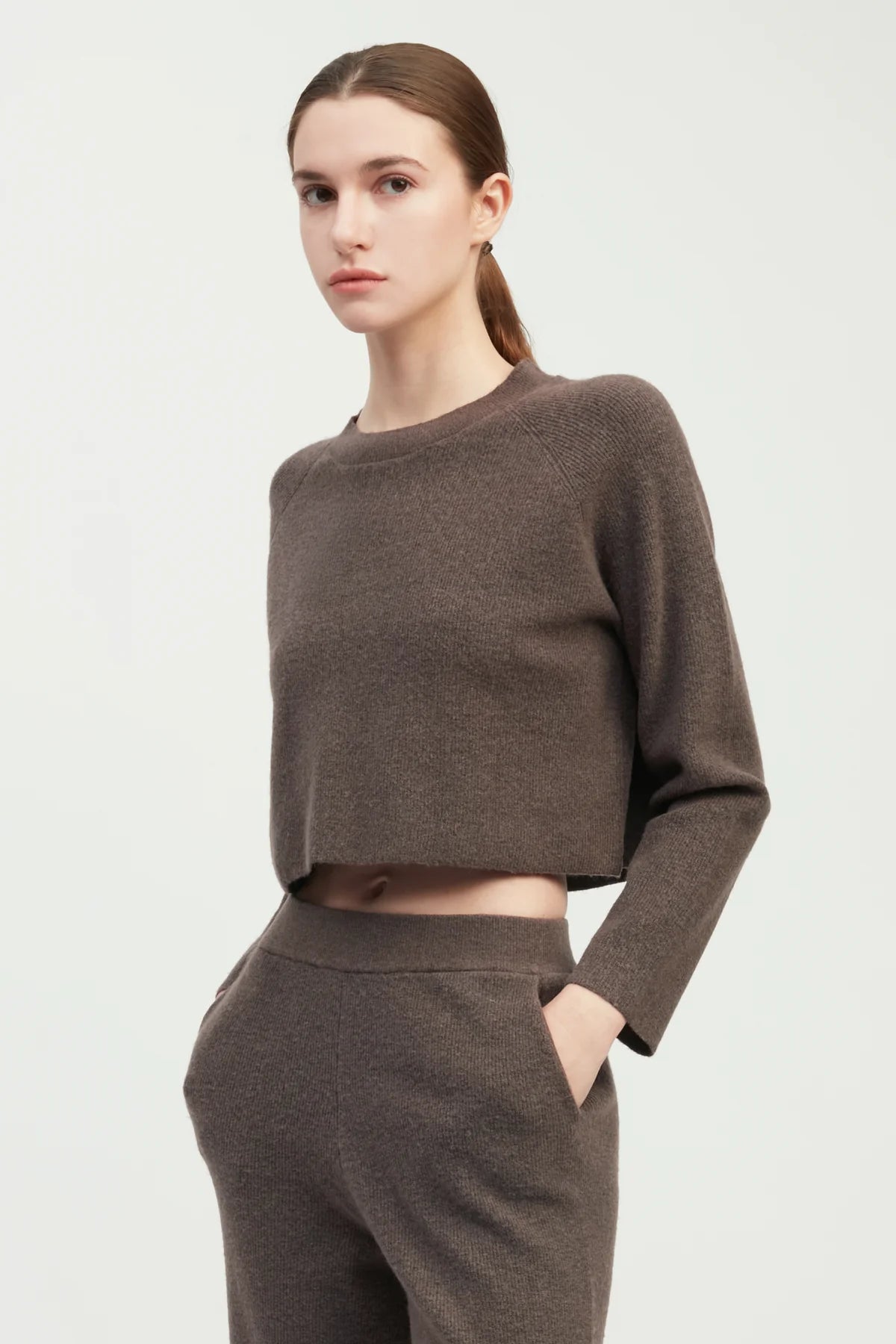 Crop Ribbed Sweater