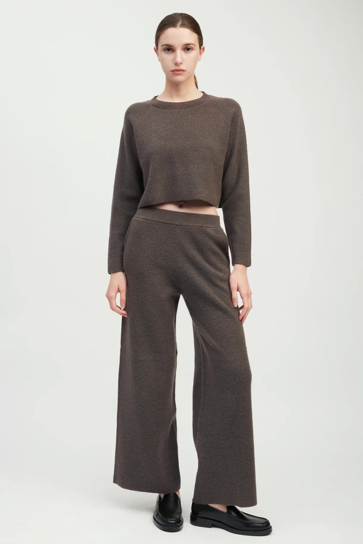 Crop Ribbed Sweater