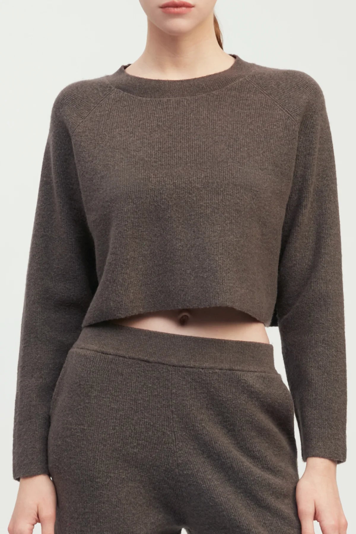 Crop Ribbed Sweater