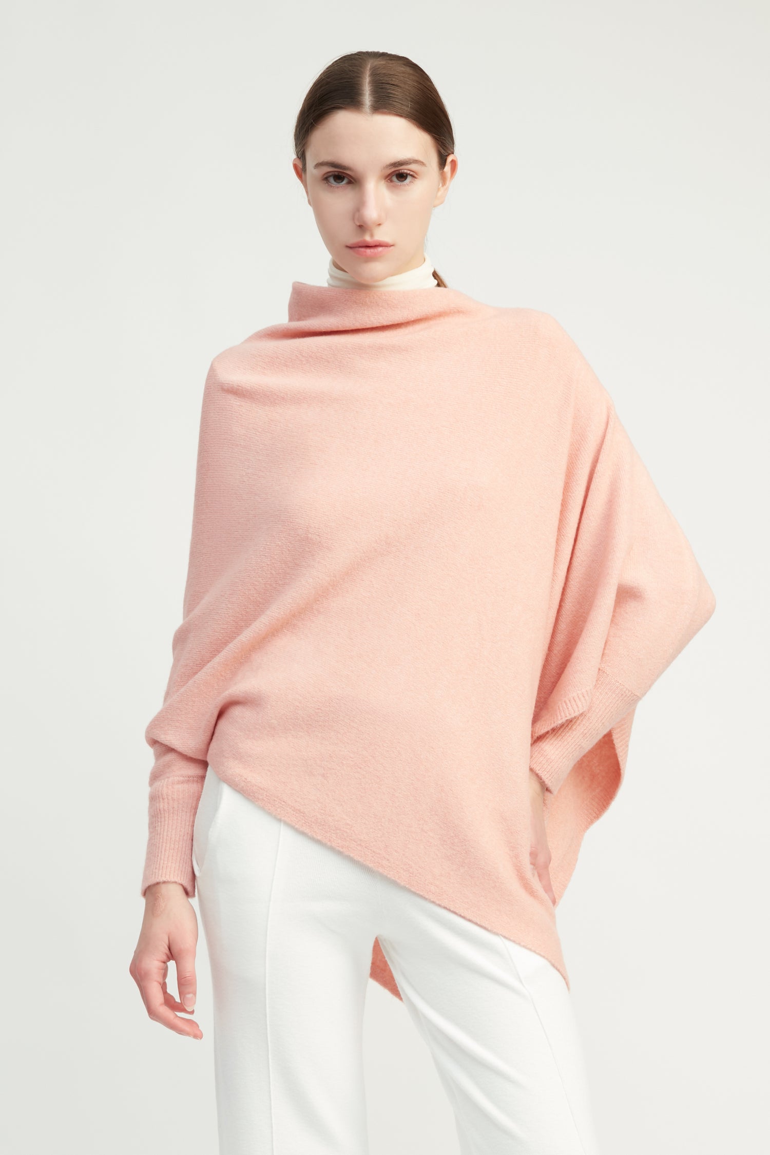 Basic Triangle Poncho with Sleeves