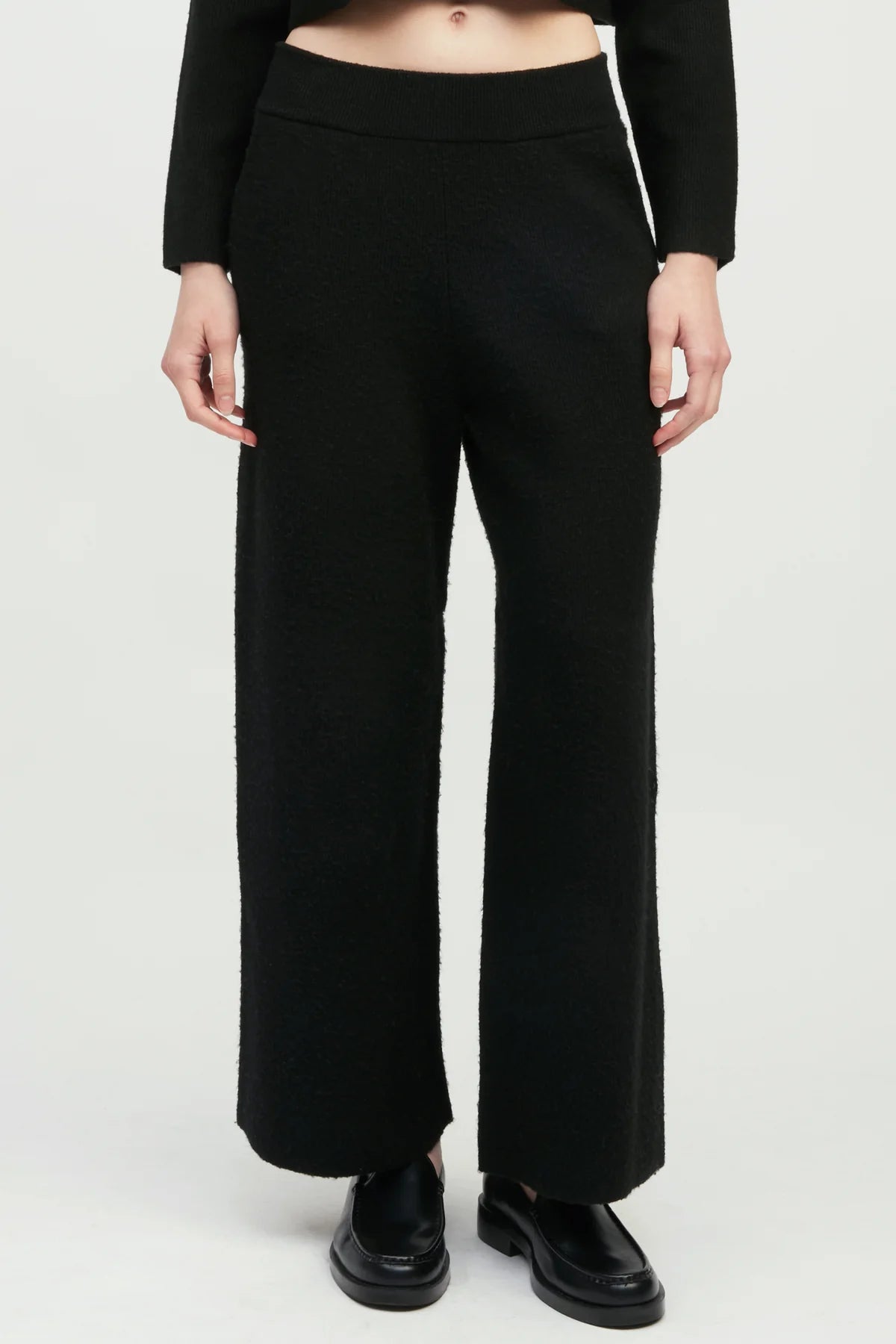 Wide Leg Knit Pants